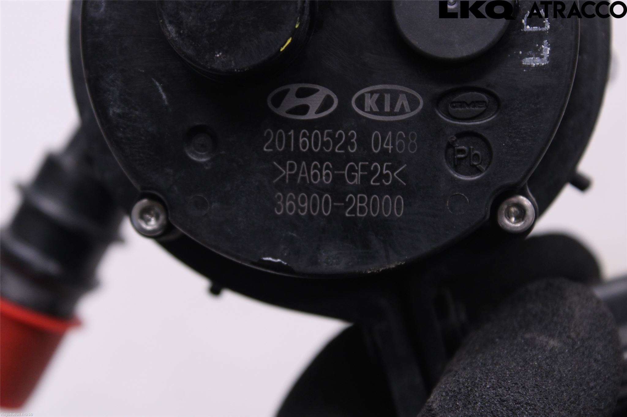 Kia NIRO (DE) 17-22 Värme Cirkulationspump