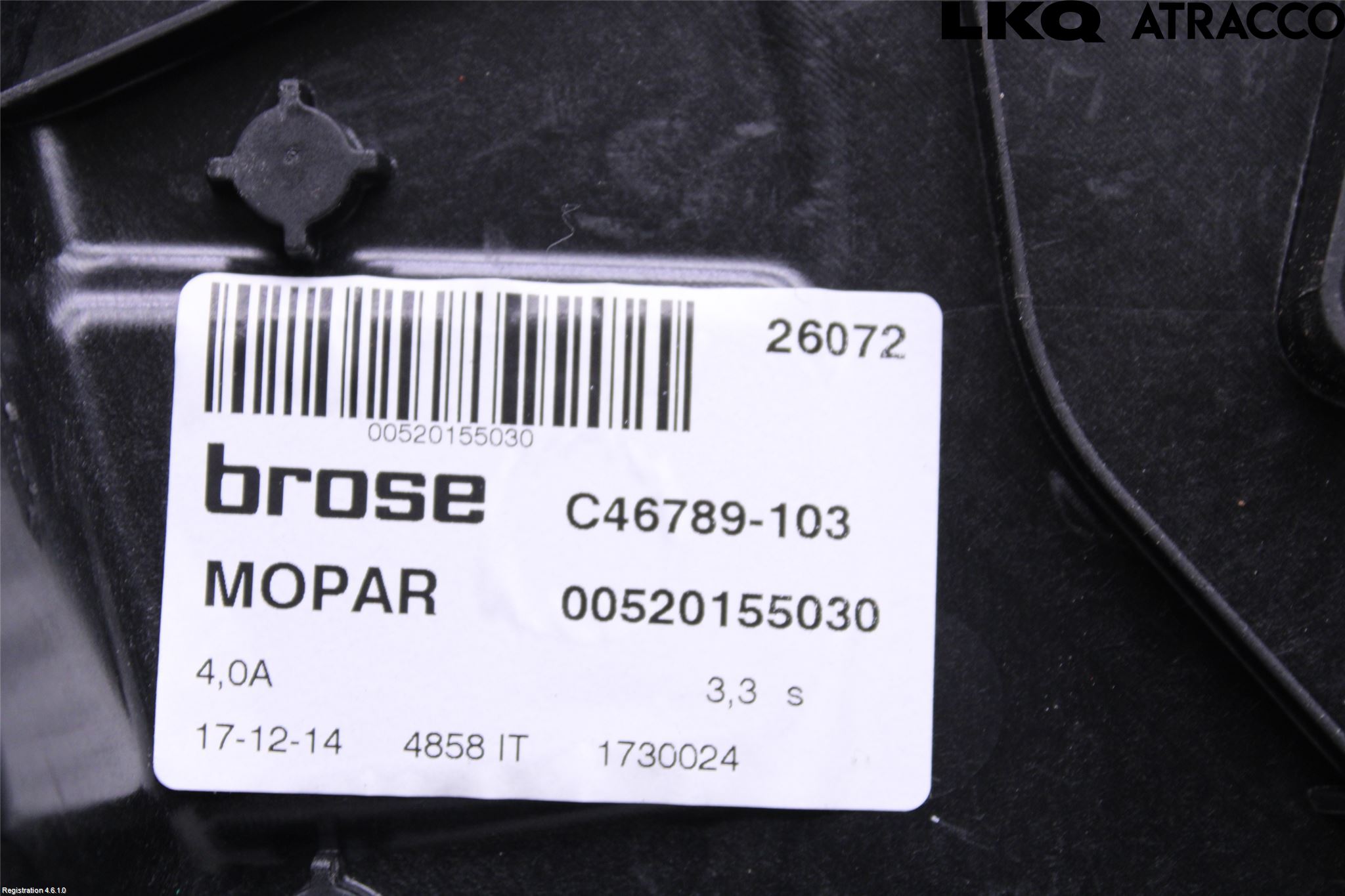 Jeep RENEGADE Fönsterhiss El Kompl
