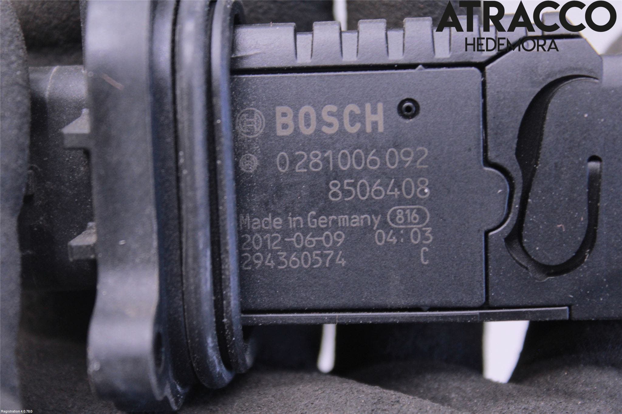 BMW 3 F30/F31/F80 12-19 Injluftmassamätare