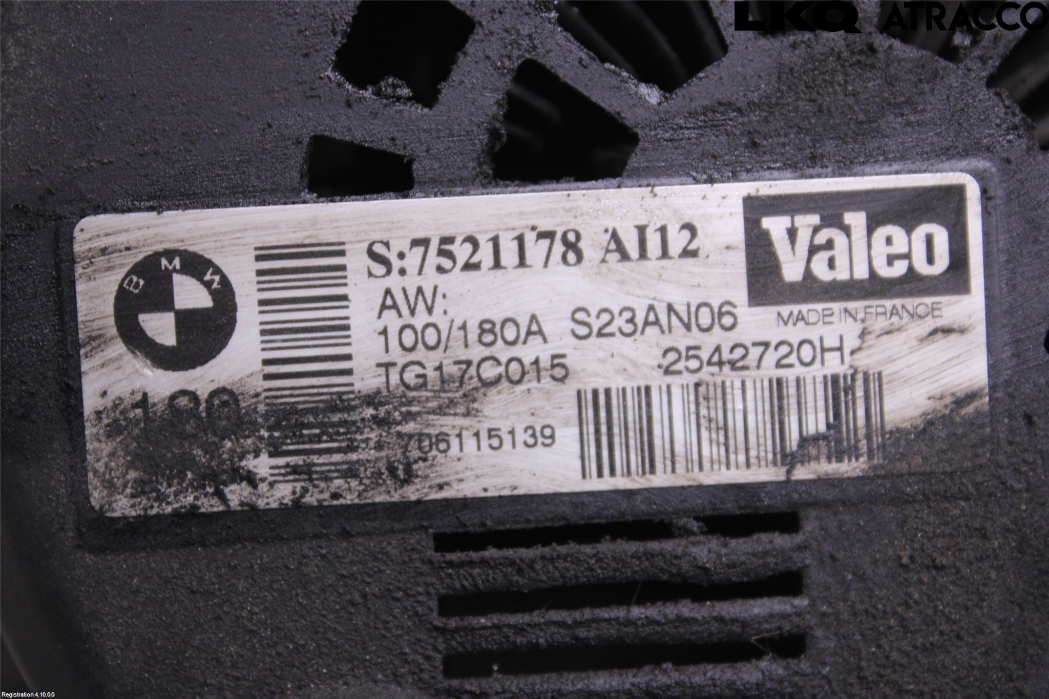 BMW 3 E90/91 SED/TOU 05-12 Generator