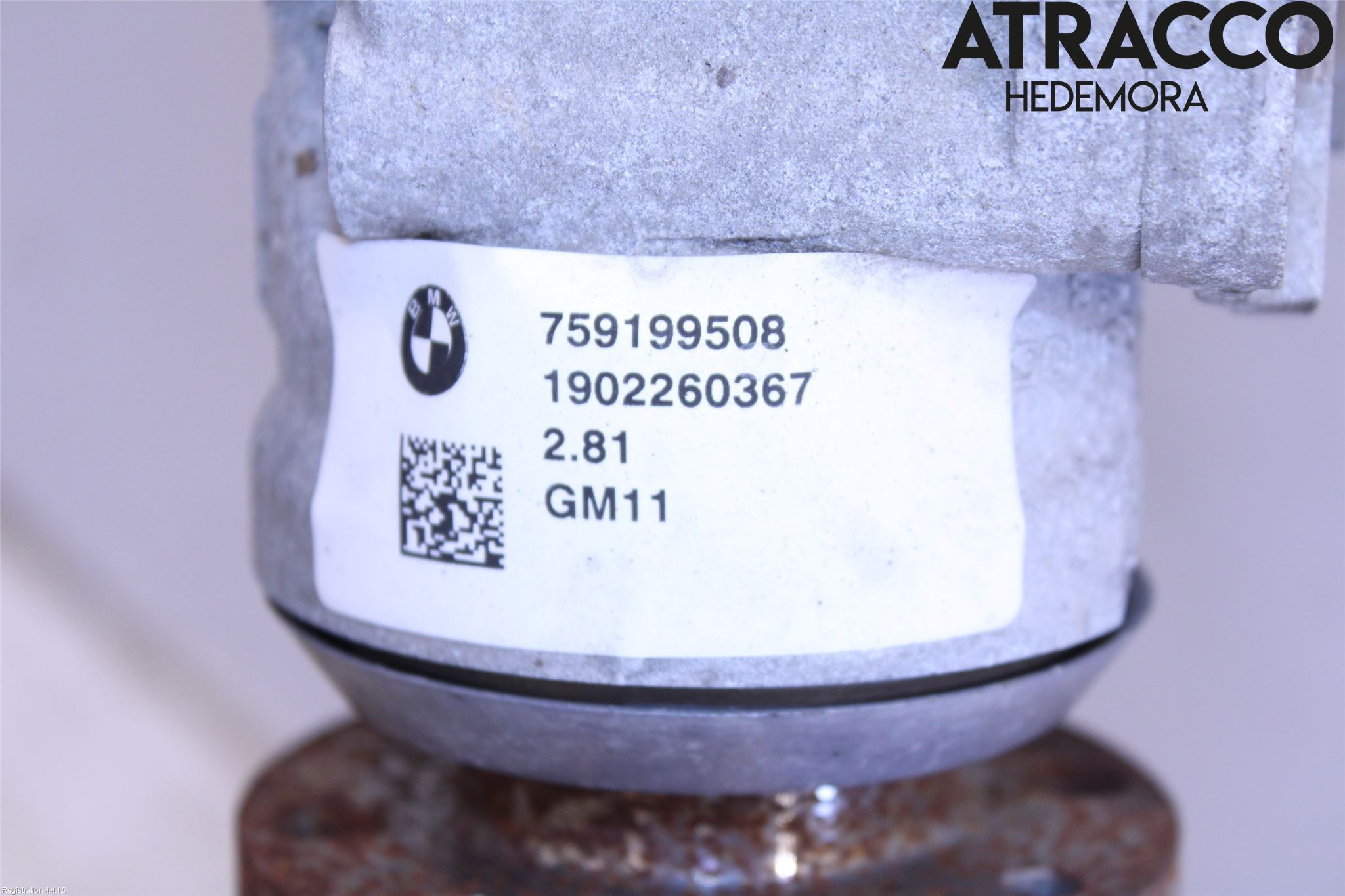 BMW 3 F30/F31/F80 12-19 Framvagn Diffrential