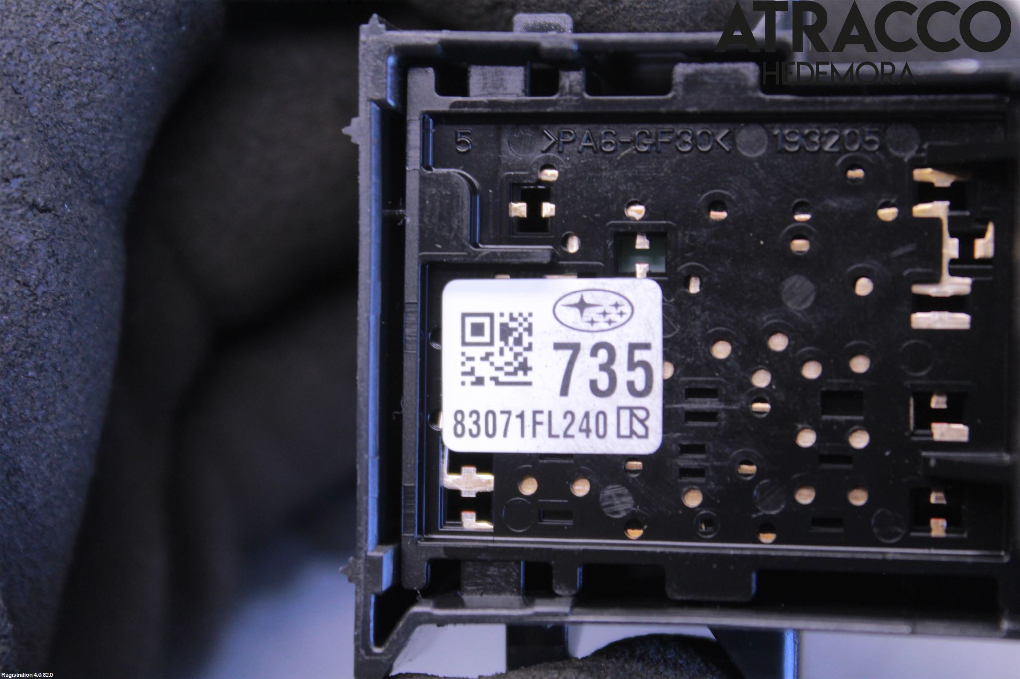 Subaru IMPREZA V 18- Strömställare Elhiss