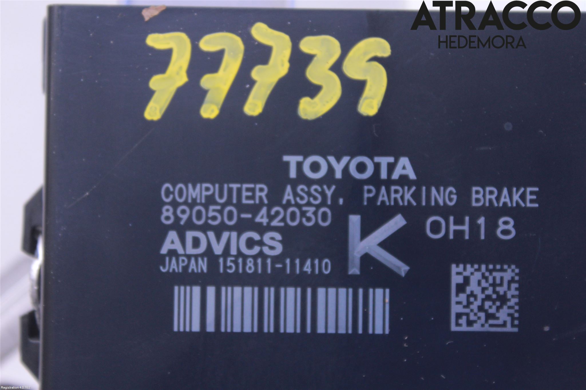 Toyota RAV4 19- Styrenhet Parkbroms Epb