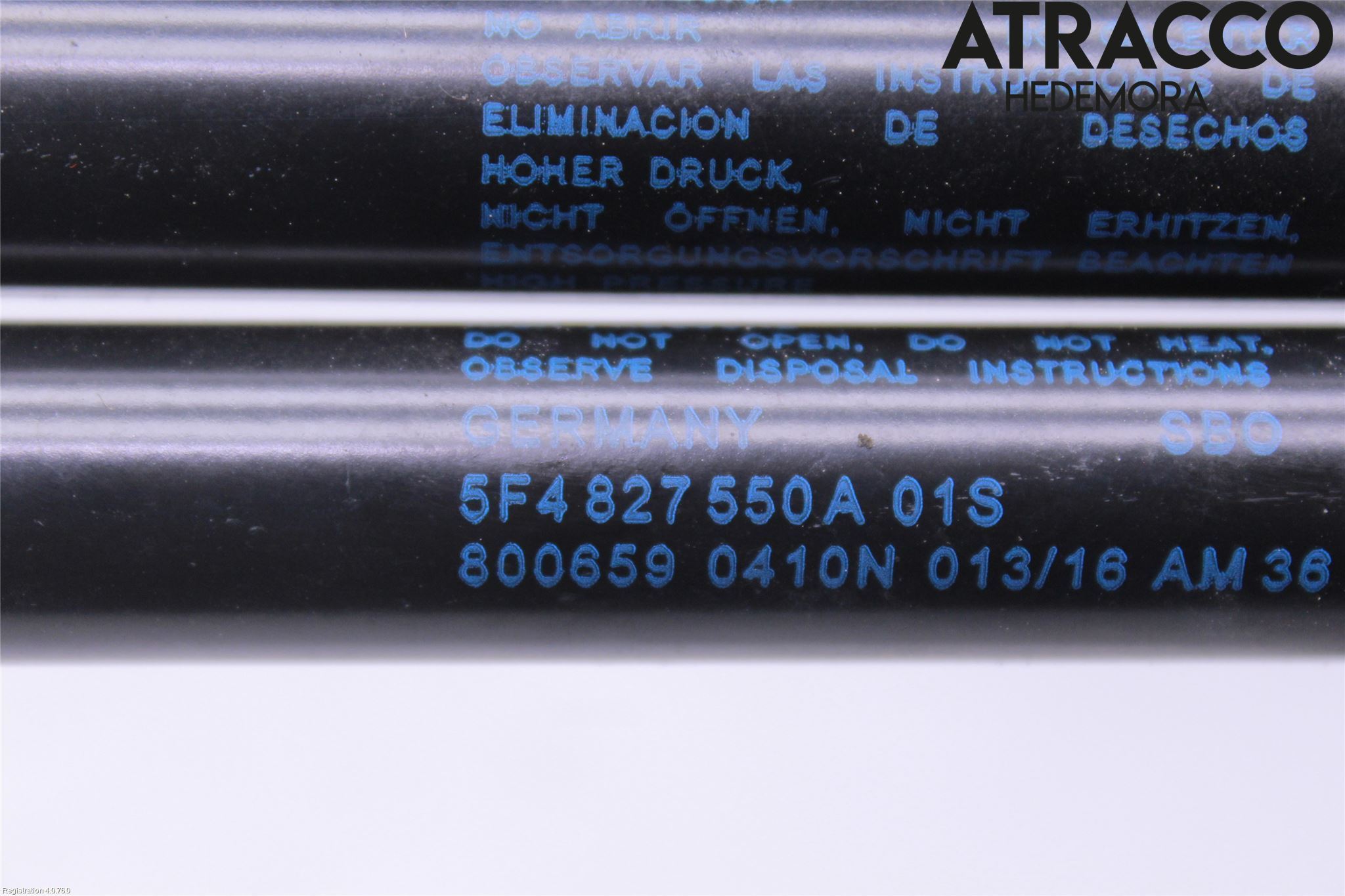 Seat LEON 13-20 Gasfjäder Baklucka