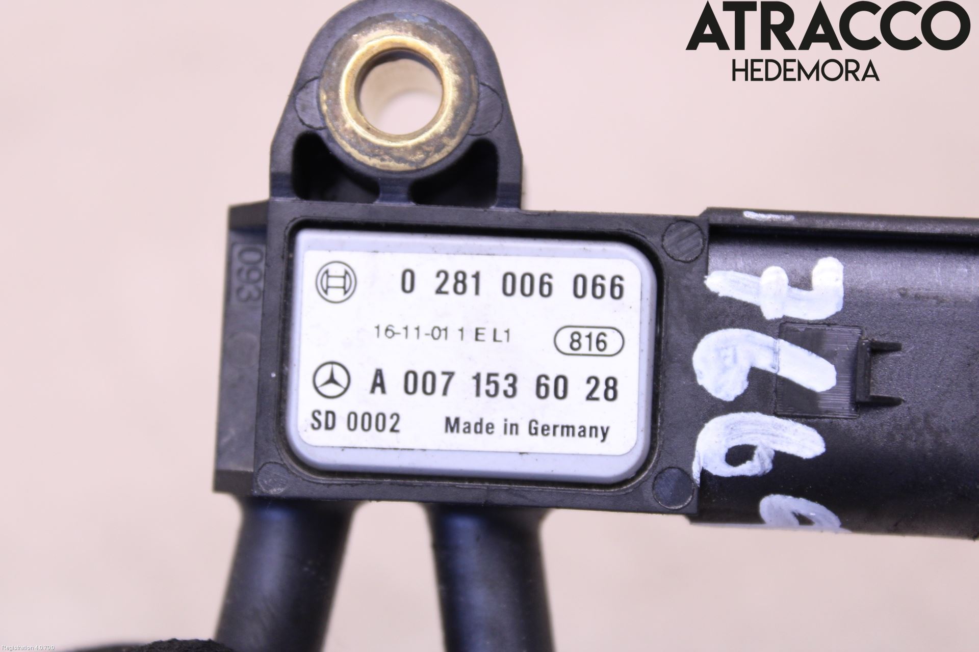 Mercedes-Benz MB CLA-KLASS (C117/X117) 13-19 Givare Temp-Tryck Avgas