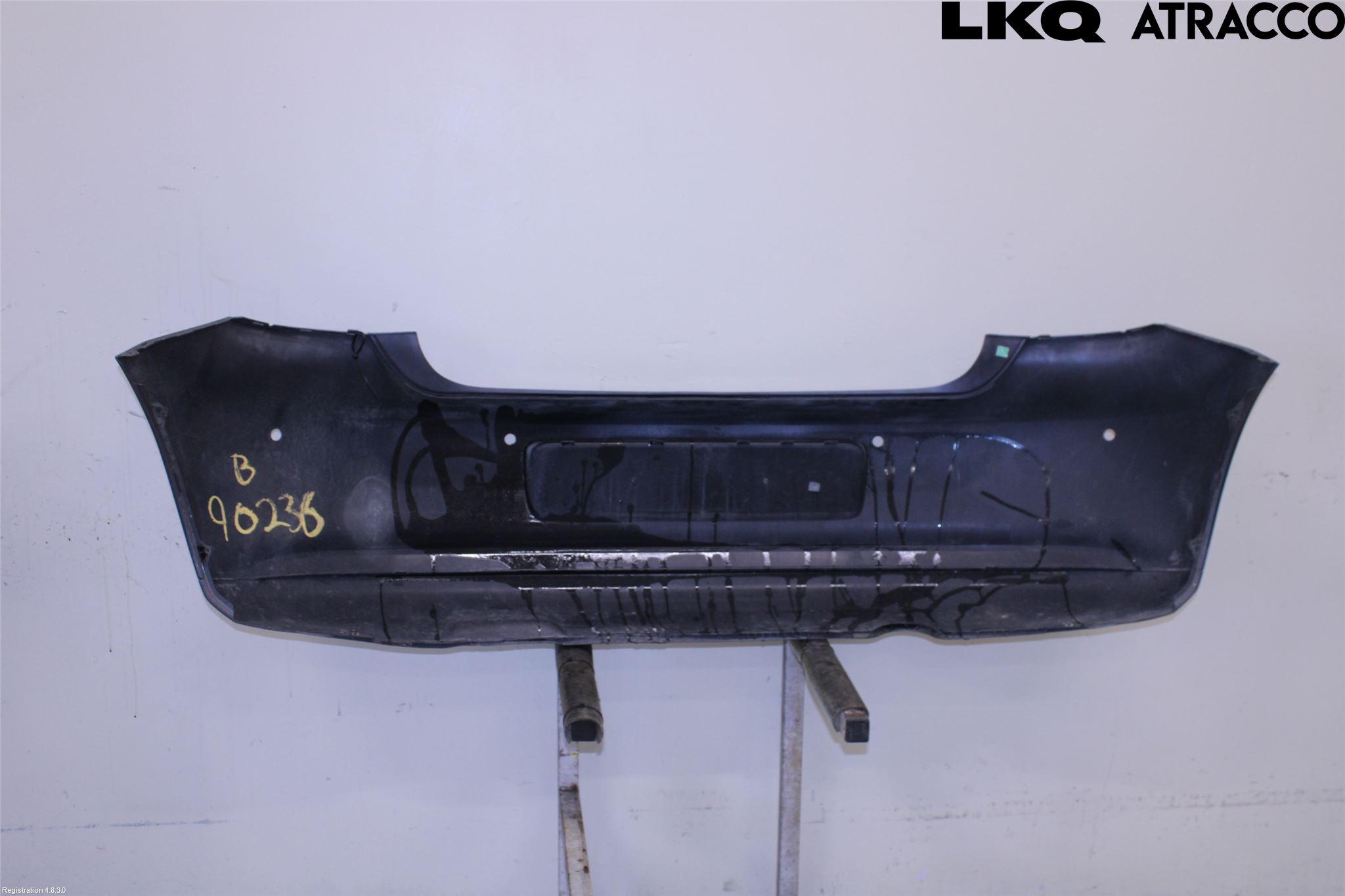 Volkswagen VW POLO 10-17 Stötfångarbeklädnad Bak