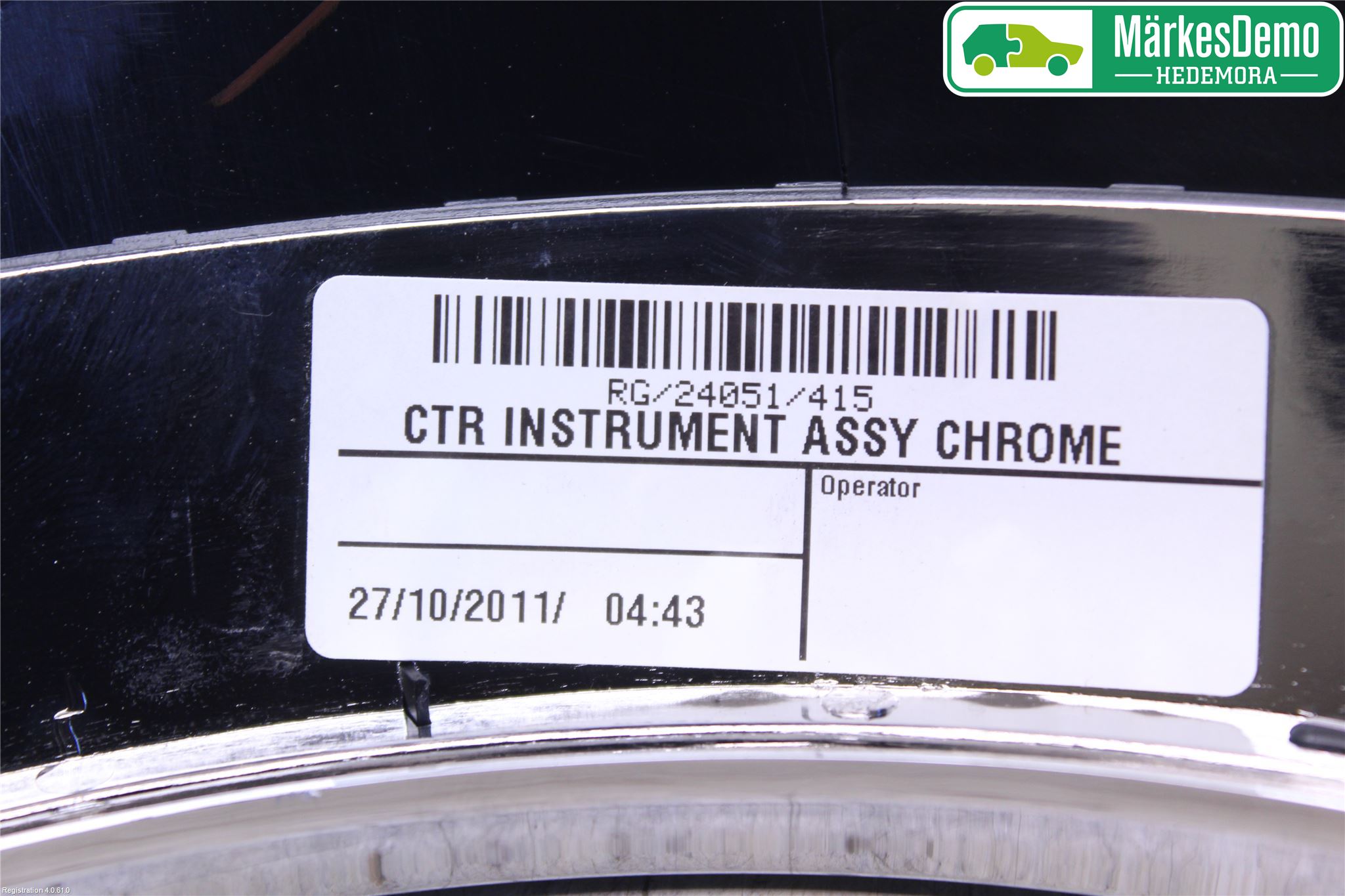 Mini COUPE R56 05-14 Instrumentsarg