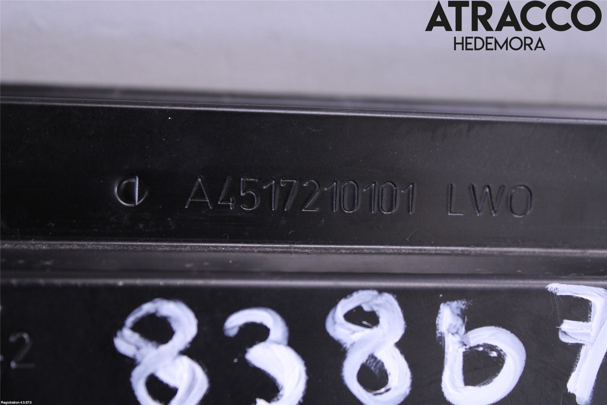 Smart FORTWO II 07-14 Dörr 2D Vänster