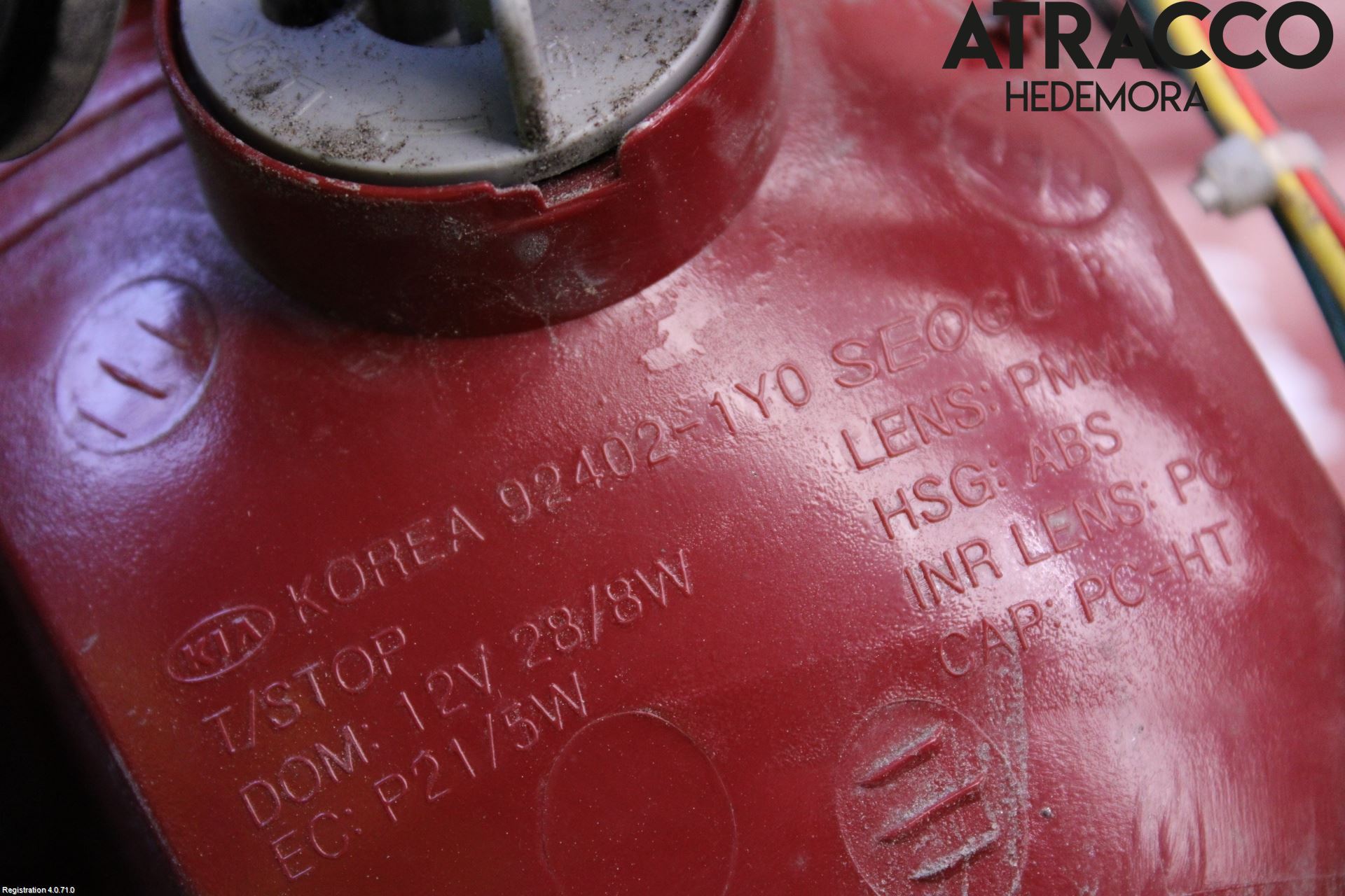 Kia PICANTO 12-17 Bakljus Höger