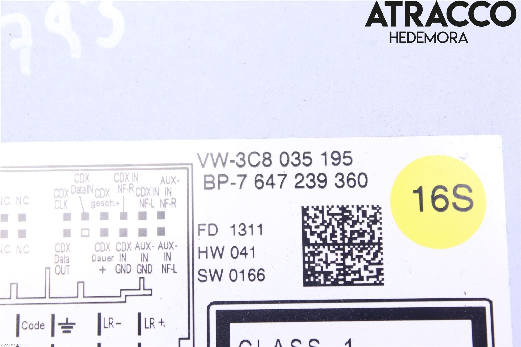 Volkswagen VW JETTA VI 11- Cd Radio - Multimediapanel