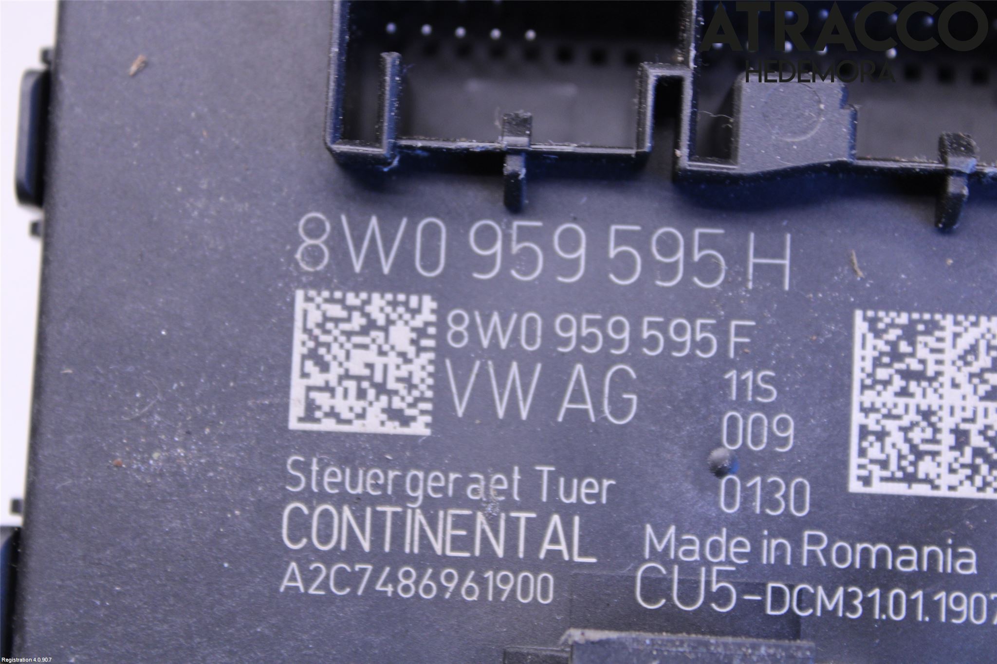 Audi A4/S4 B9 20- Styrenhet Dörr