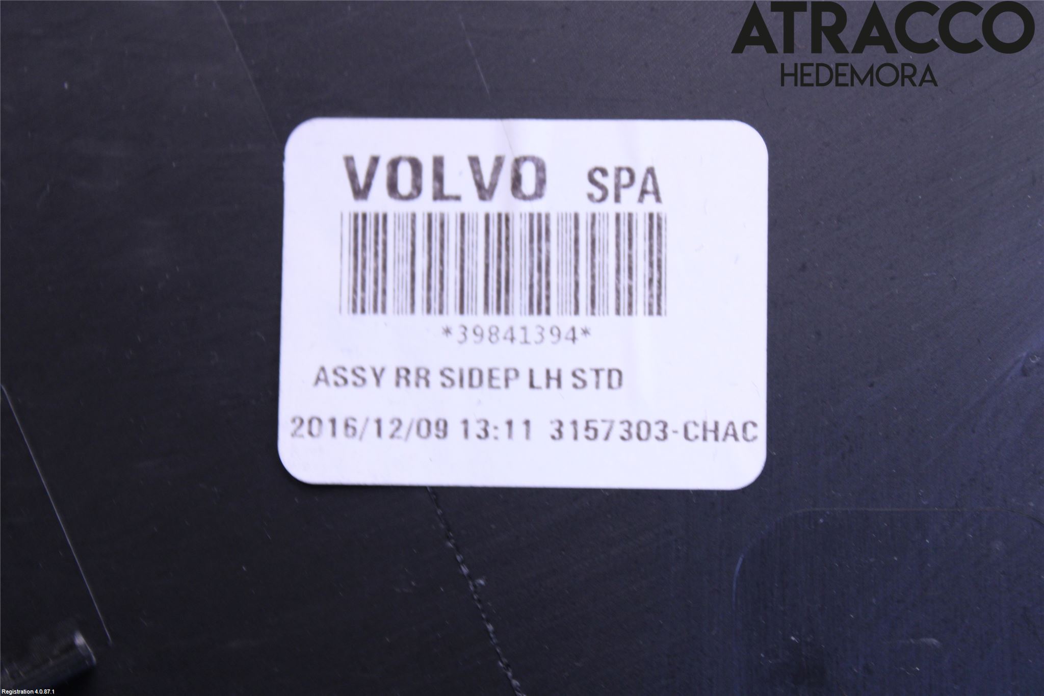 Volvo V90 17->> Instrumentkonsoll Mitt