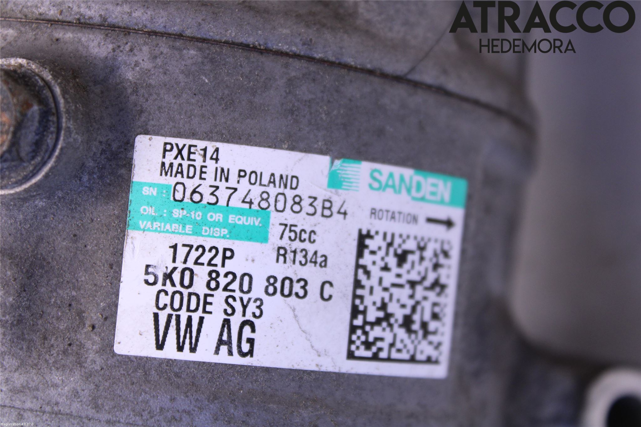 Skoda YETI Ac Kompressor