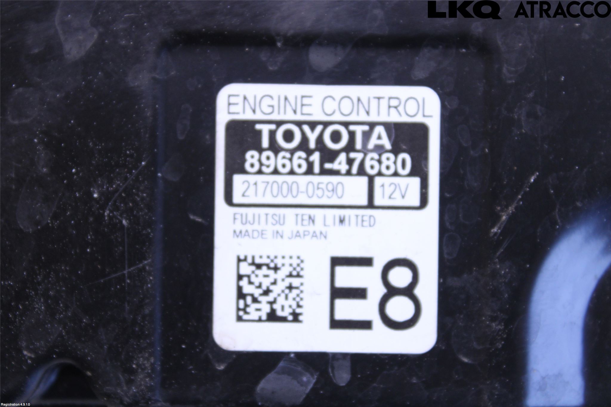 Toyota PRIUS (ZVW50) 16-21 Styrenhet Insprut Bensin