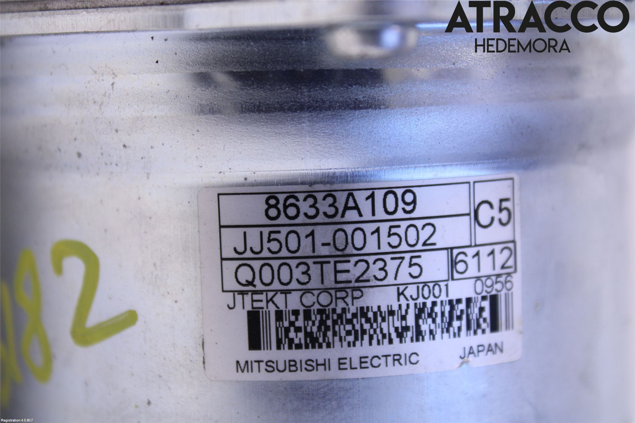 Mitsubishi ASX 10-22 Rattaxelagg Med Inb Servo