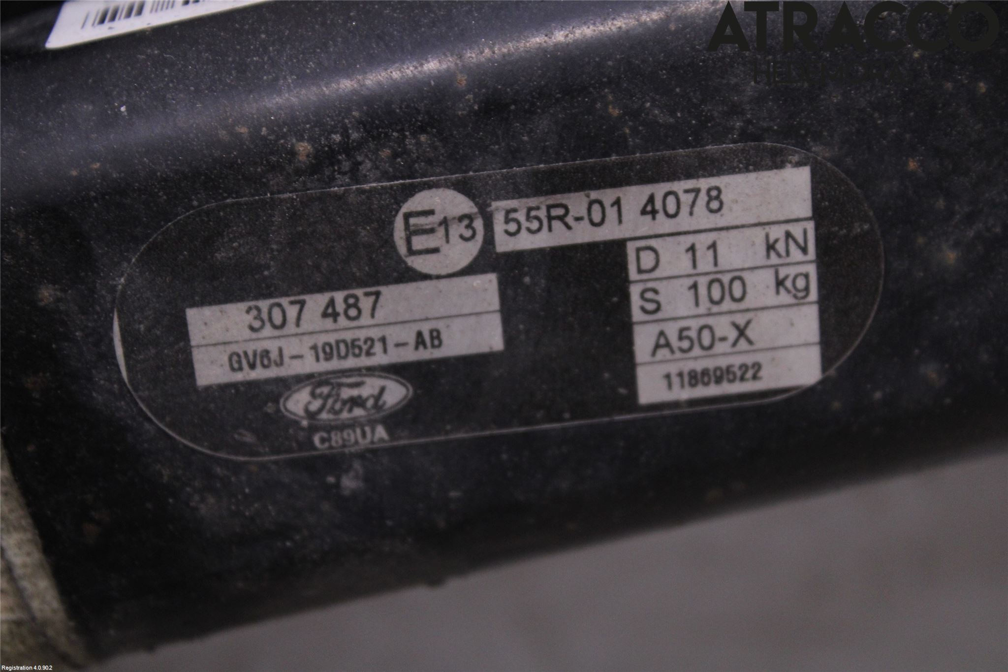 Ford KUGA 17-19 Dragkrok