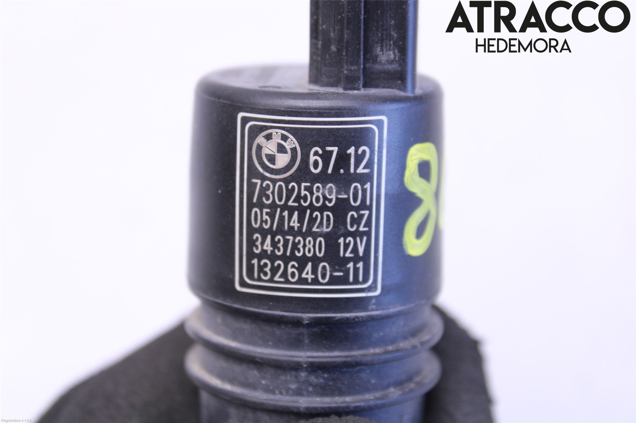 BMW 4 F32/F33/F82/F83 13-20 Spolarpump Vindruta