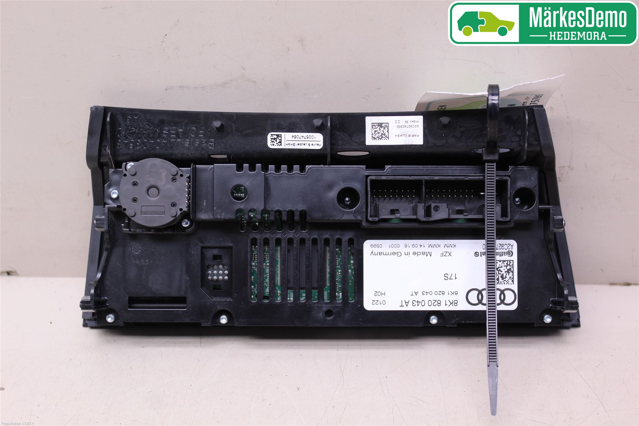 Audi Q5 09-16 Ac Styrenhet Ac Manöveren