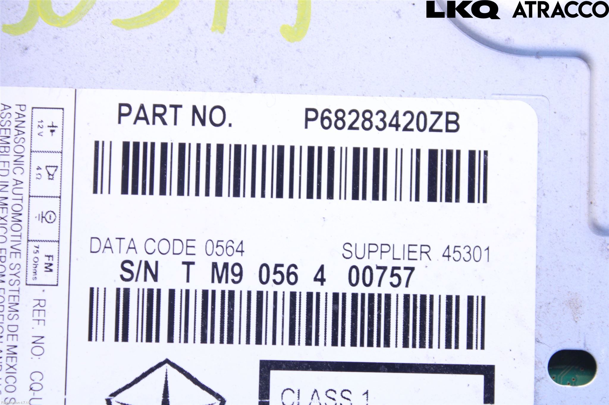 Fiat FREEMONT Cd Radio - Multimediapanel