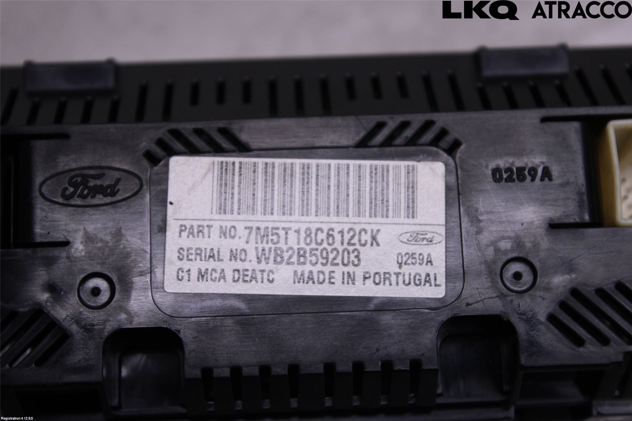 Ford KUGA 08-12 Ac Styrenhet Ac Manöveren