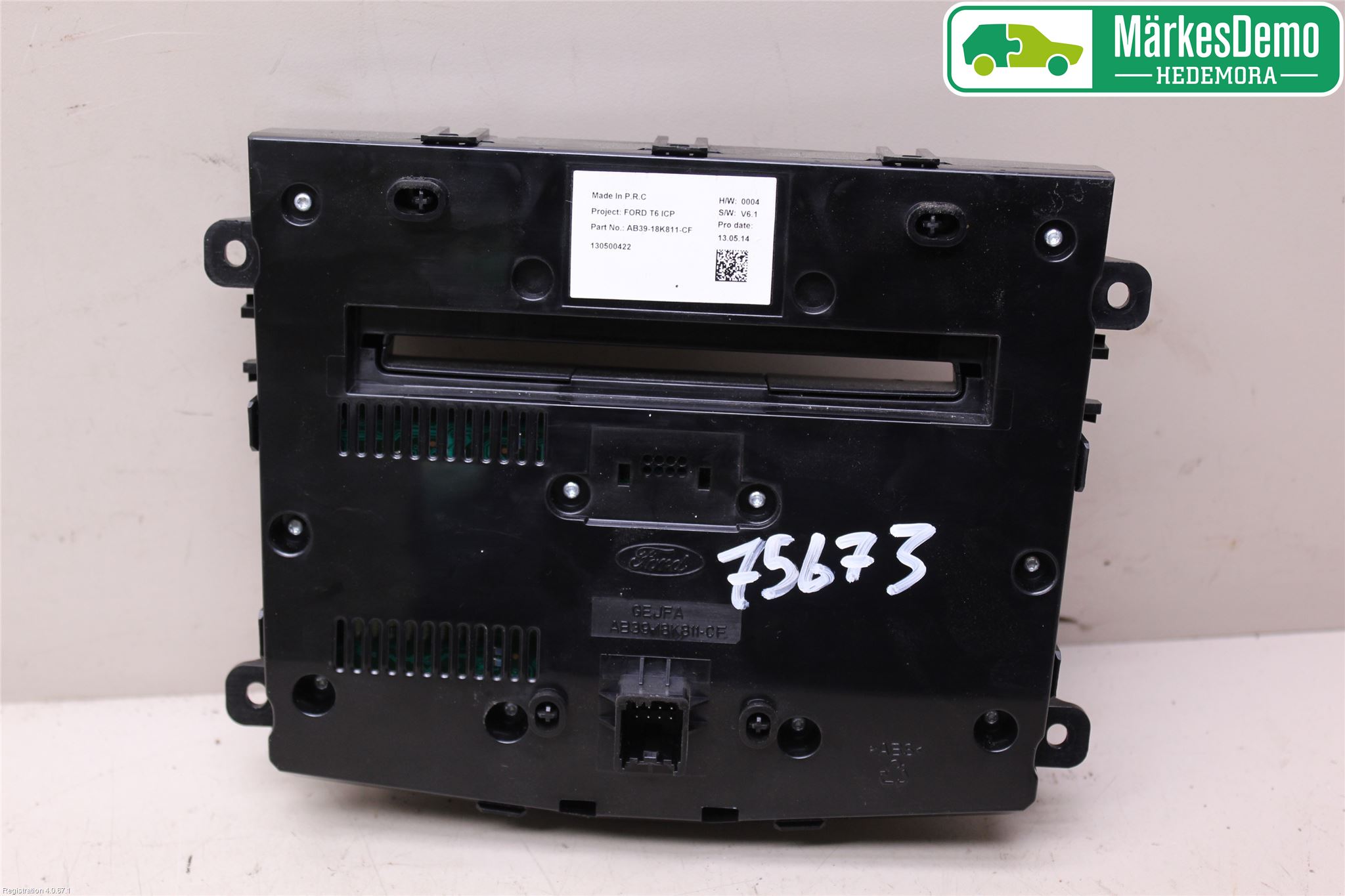 Ford RANGER EU 12-23 Cd Radio - Multimediapanel