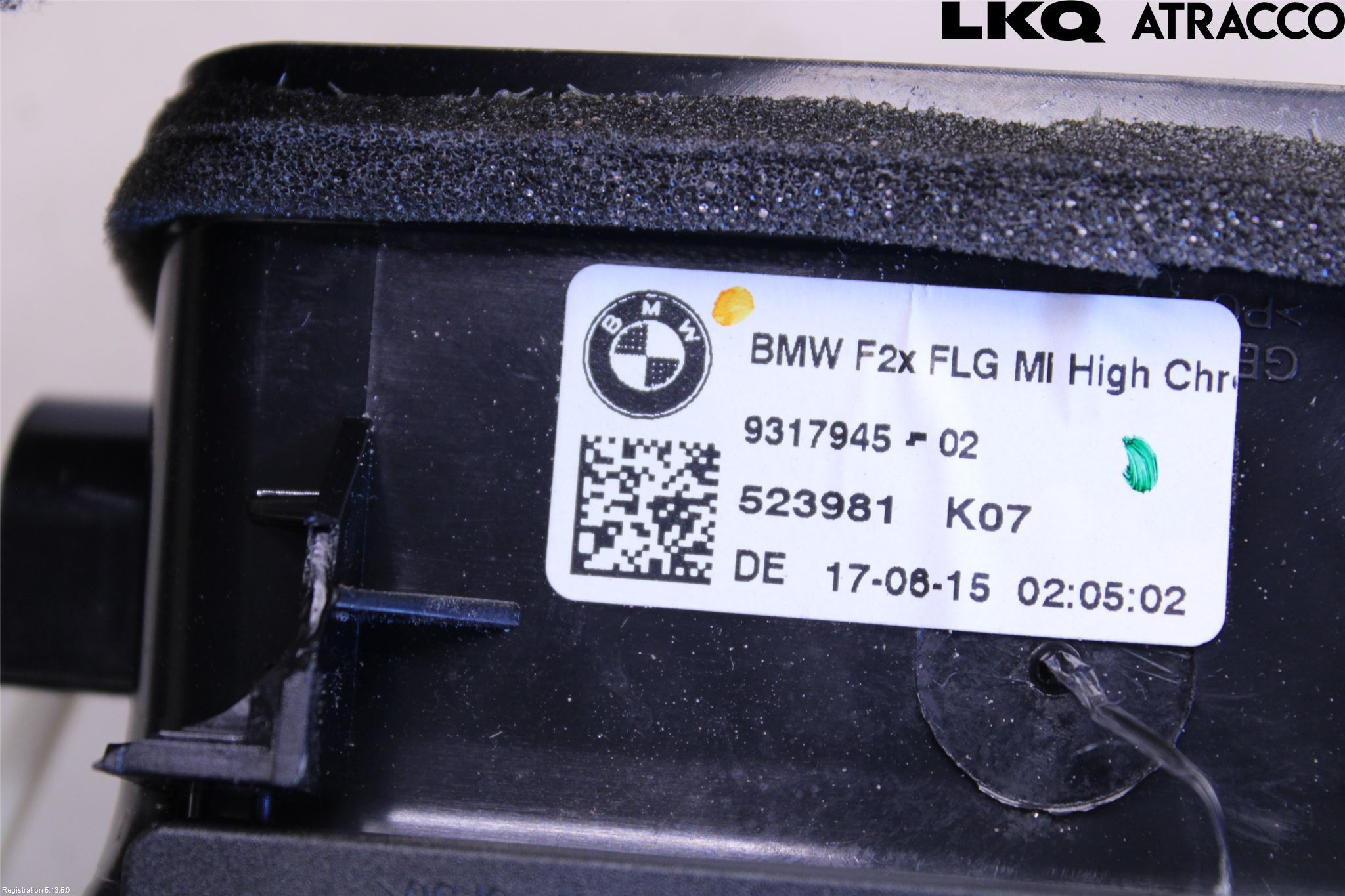 BMW 1 F20/F21 11-19 Defrosterkanal-Munstycke