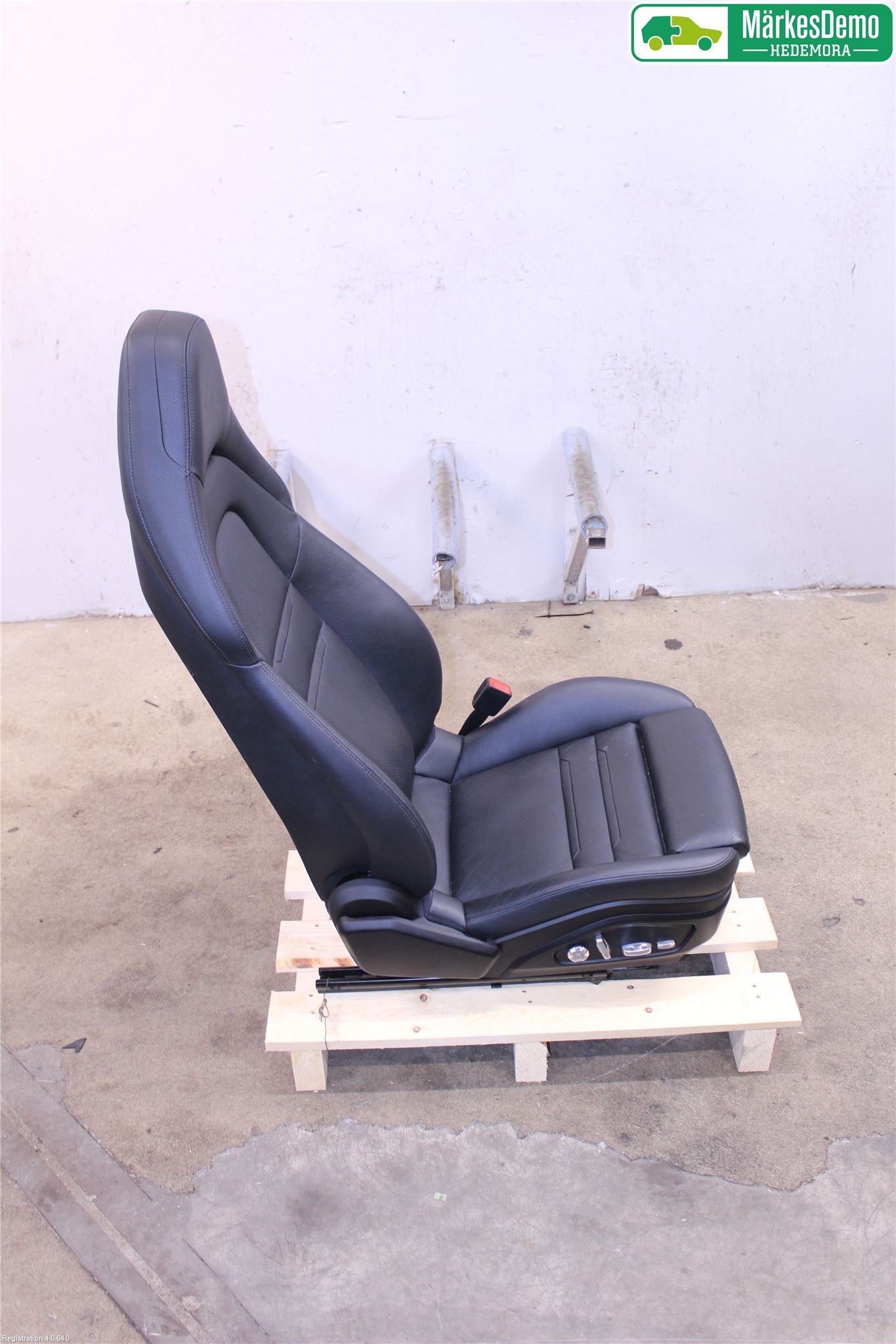 Porsche PANAMERA 09- Inredning Stol Fram Hö