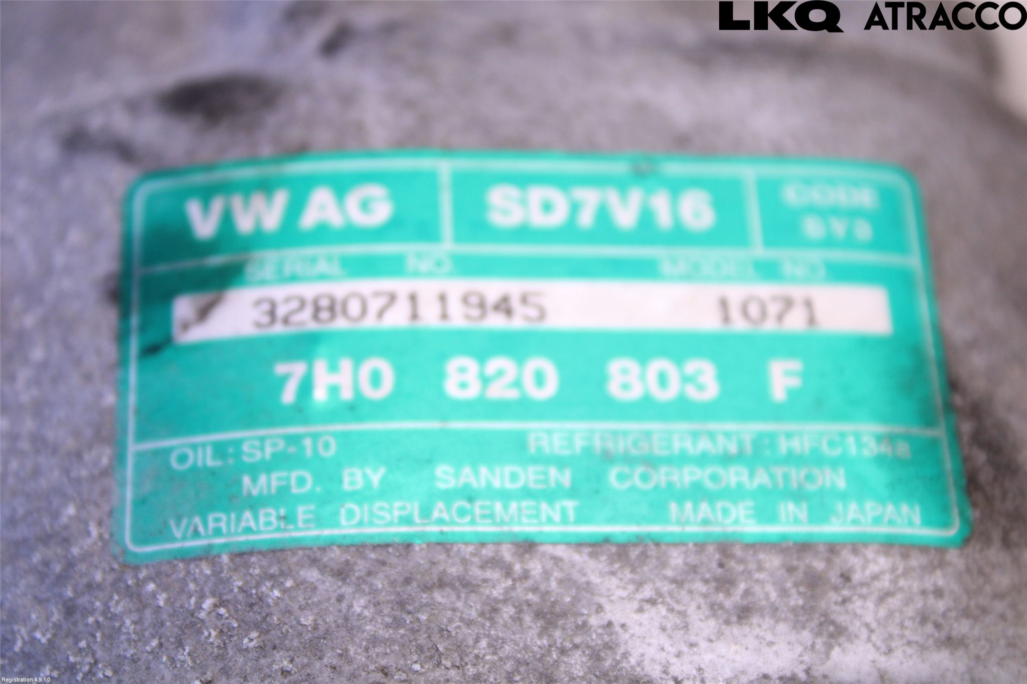 Volkswagen VW CADDY      04-10 Ac Kompressor