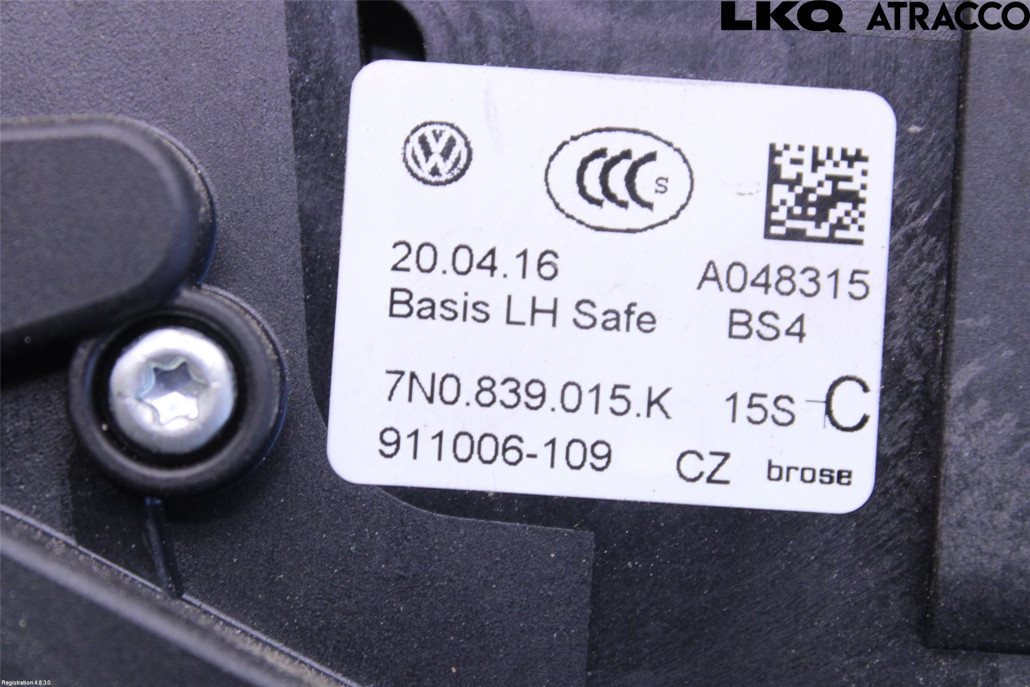 Seat ALHAMBRA 11- Låskista-Dörrlås