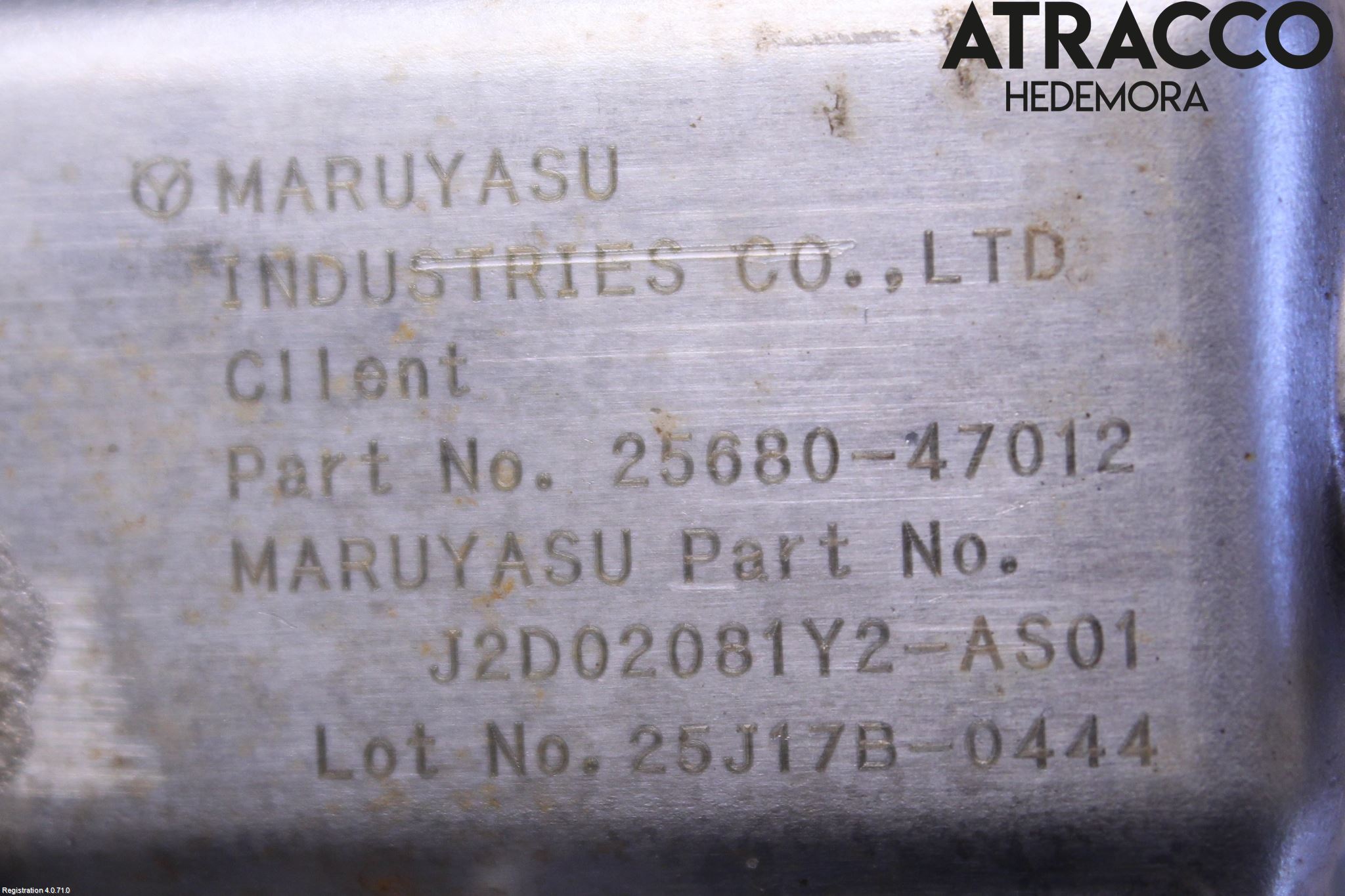 Toyota YARIS XP130 15-20 Avgaskylare