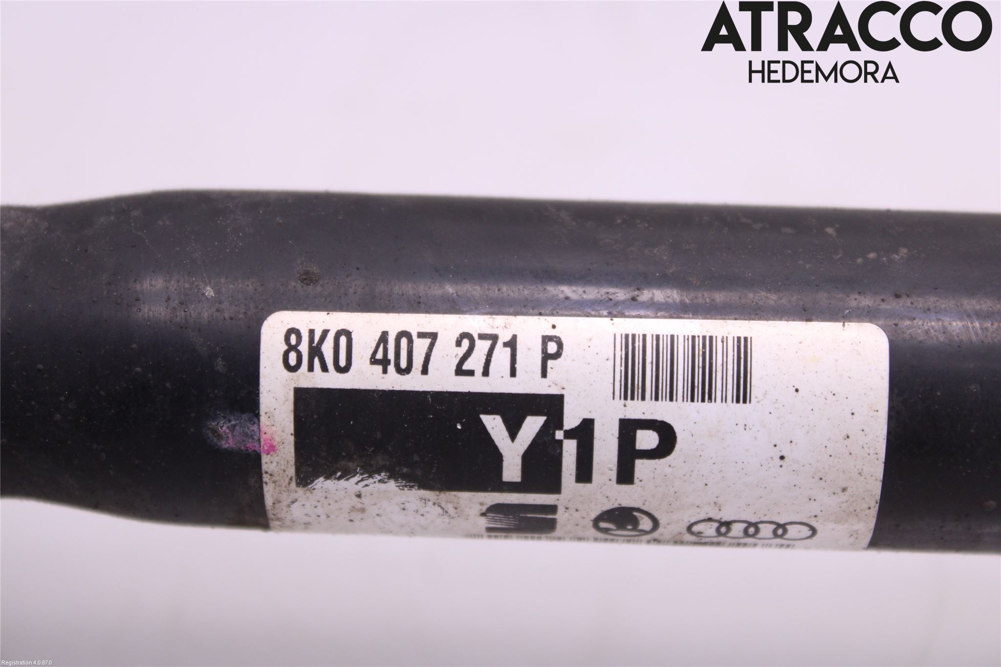 Audi A4/S4 08-11 Drivaxel Fram Vänster