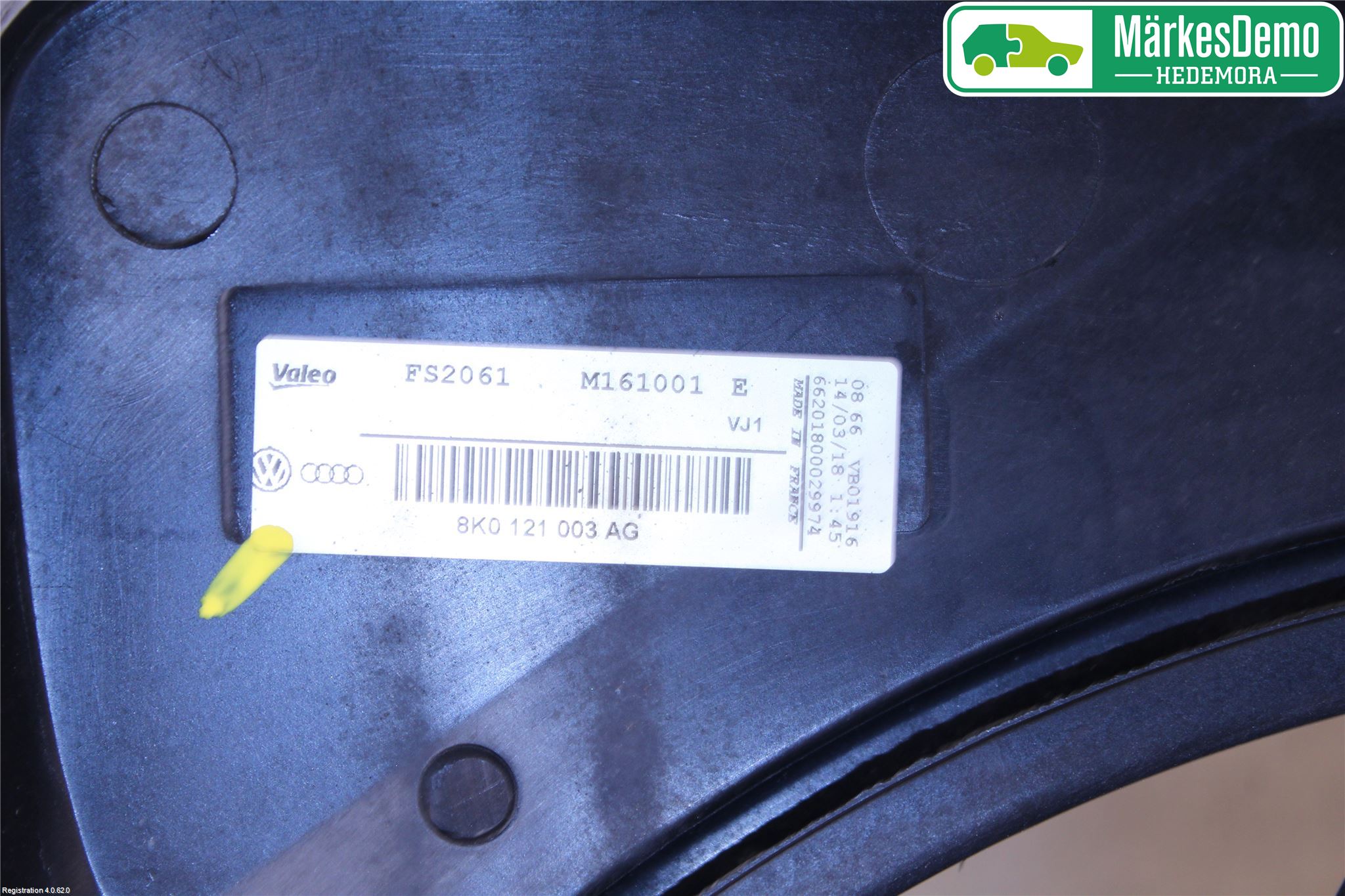 Audi A6/S6 4G 11-18 Kylfläkt El