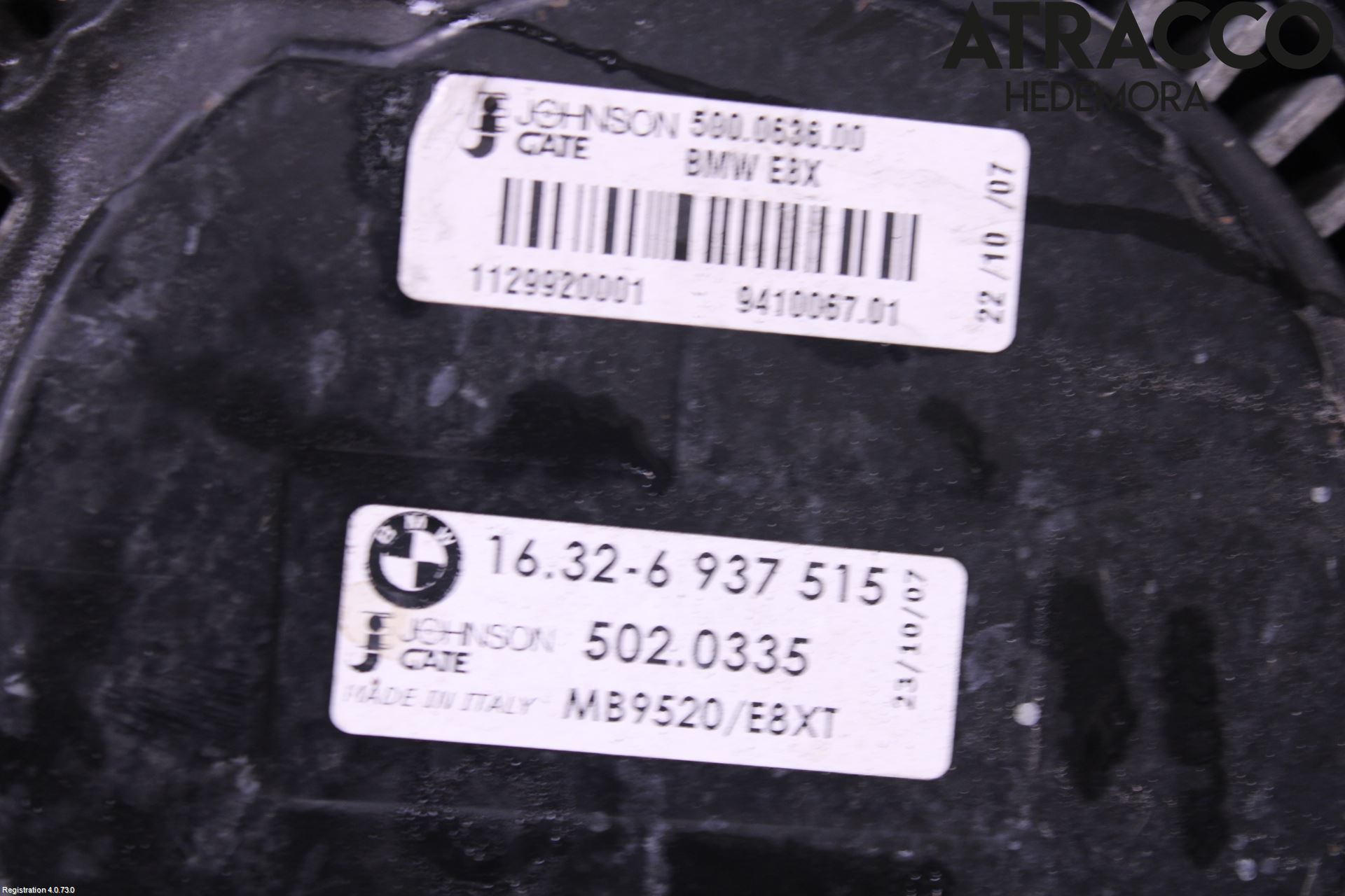 BMW 3 E90/91 SED/TOU 05-12 Kylfläkt El