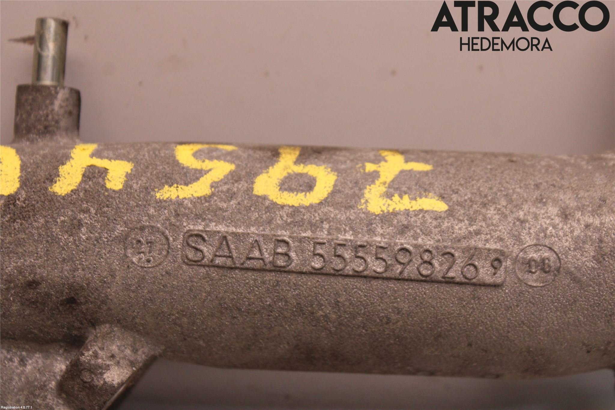 Saab 9-5     06-10 Laddluft-Intercoolerrör