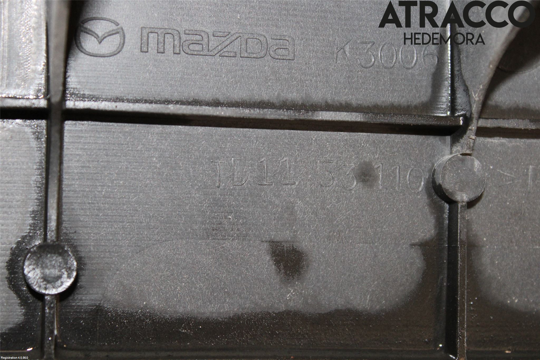 Mazda CX-9 Frontplåt