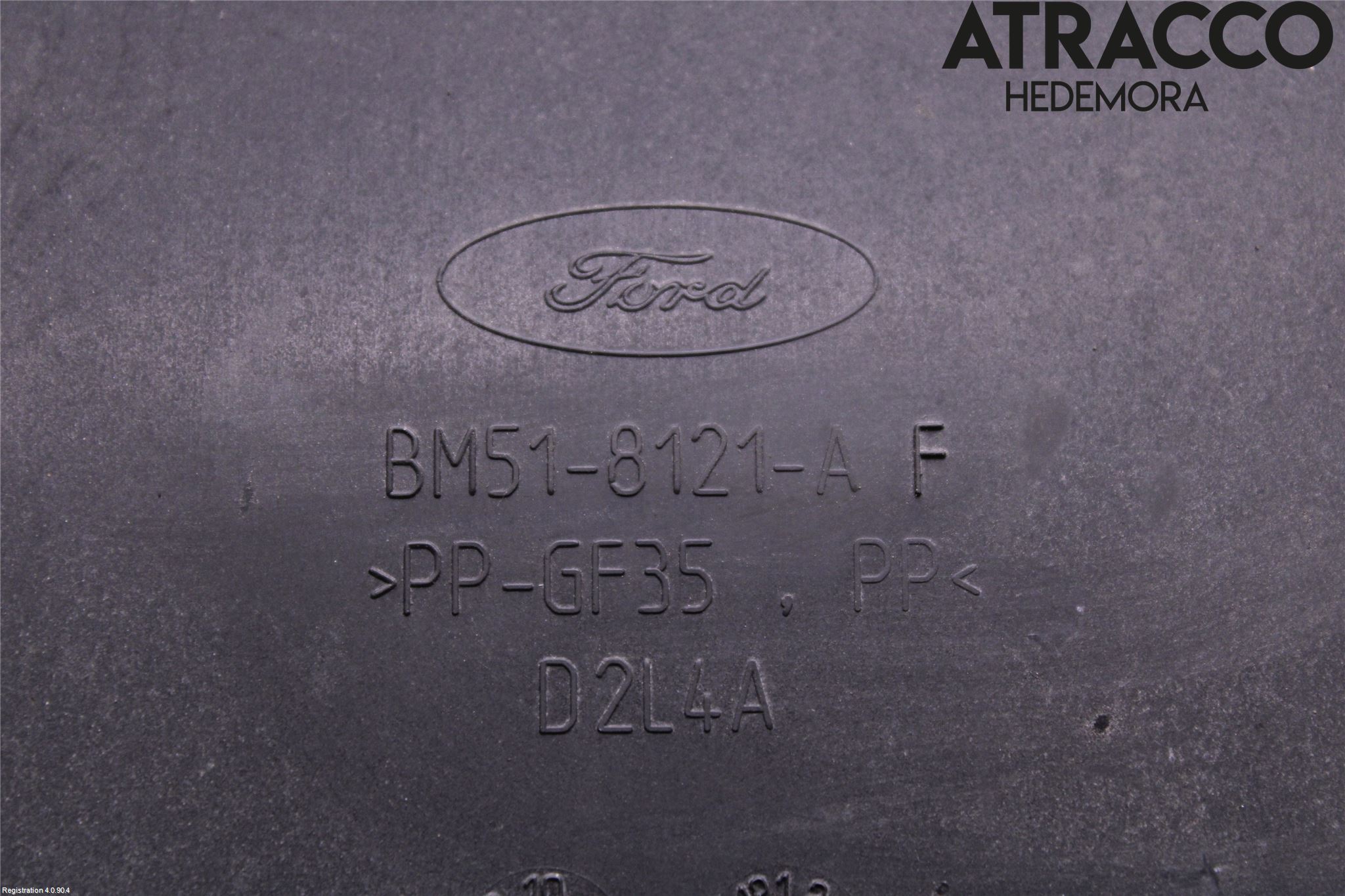 Ford FOCUS 11-14 Deflektor Plåt-Plast Kylning