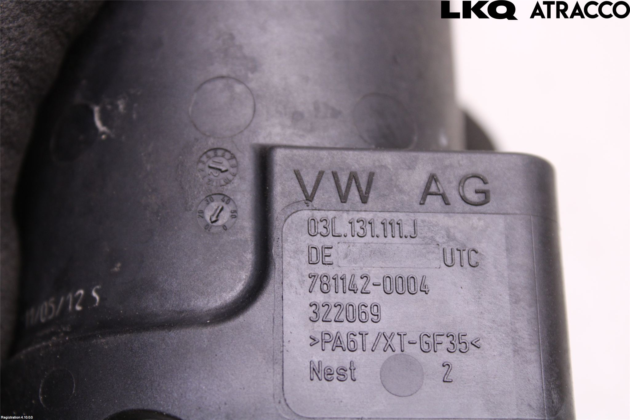 Volkswagen VW CADDY 11-15 Injgummibälg-Slang