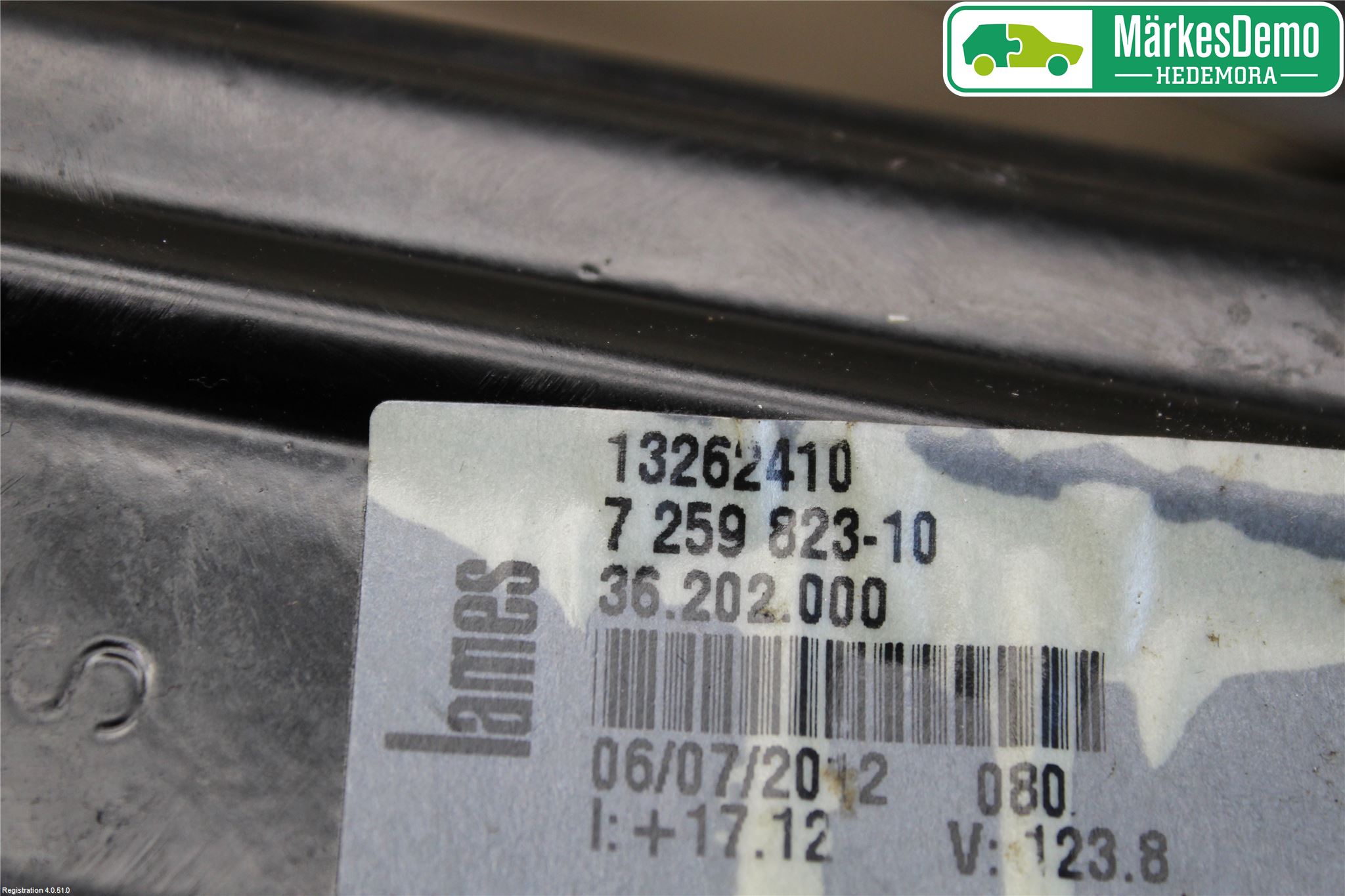 BMW 3 F30/F31/F80 12-19 Fönsterhiss El Kompl