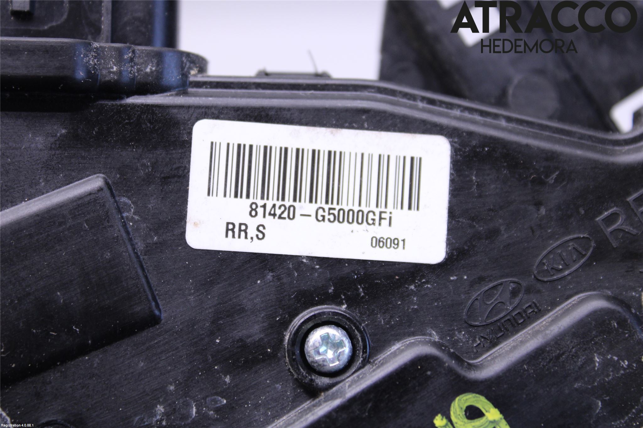 Kia NIRO (DE) 17-22 Låskista-Dörrlås