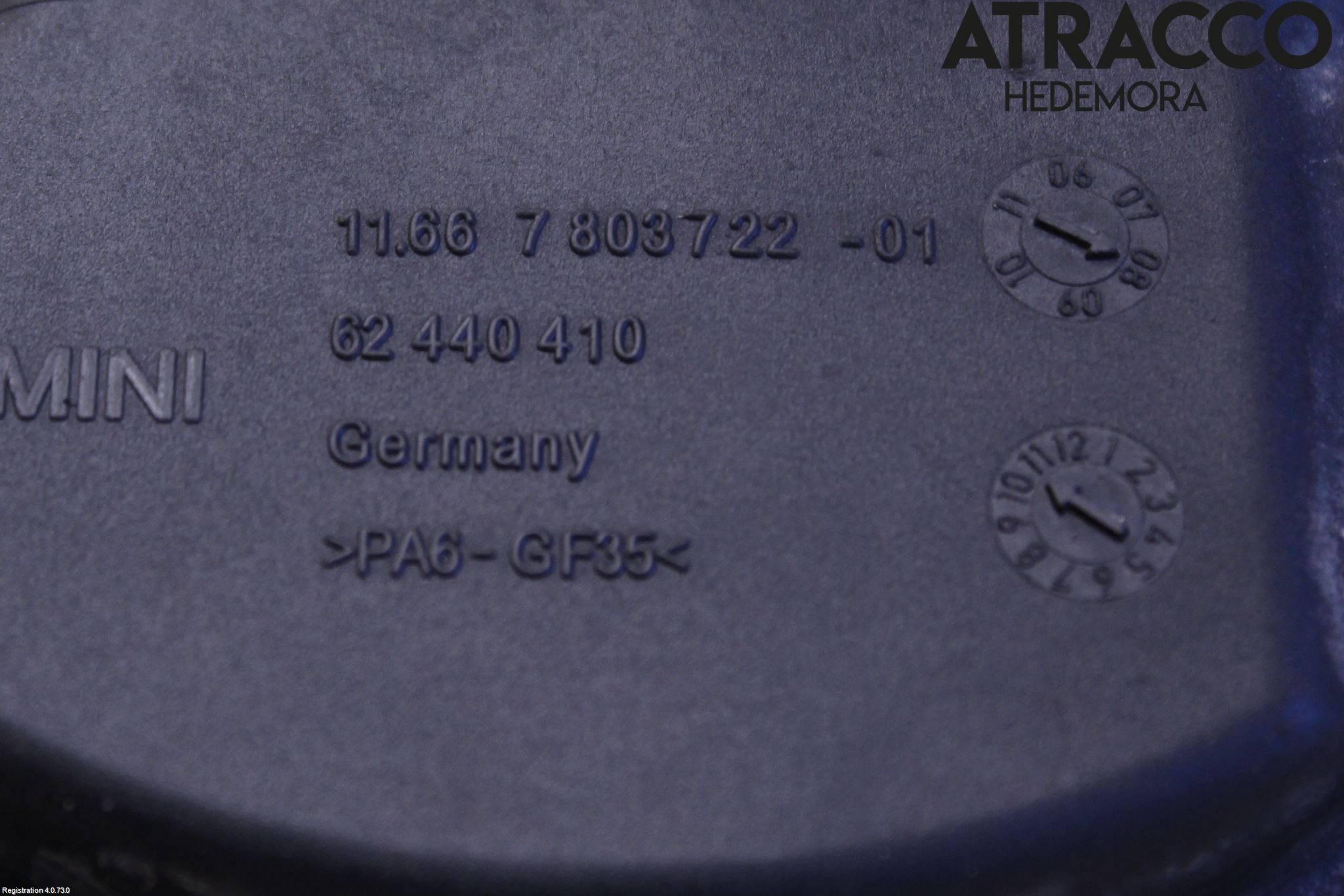 Mini CLUBMAN R55 06-14 Vacuumtank