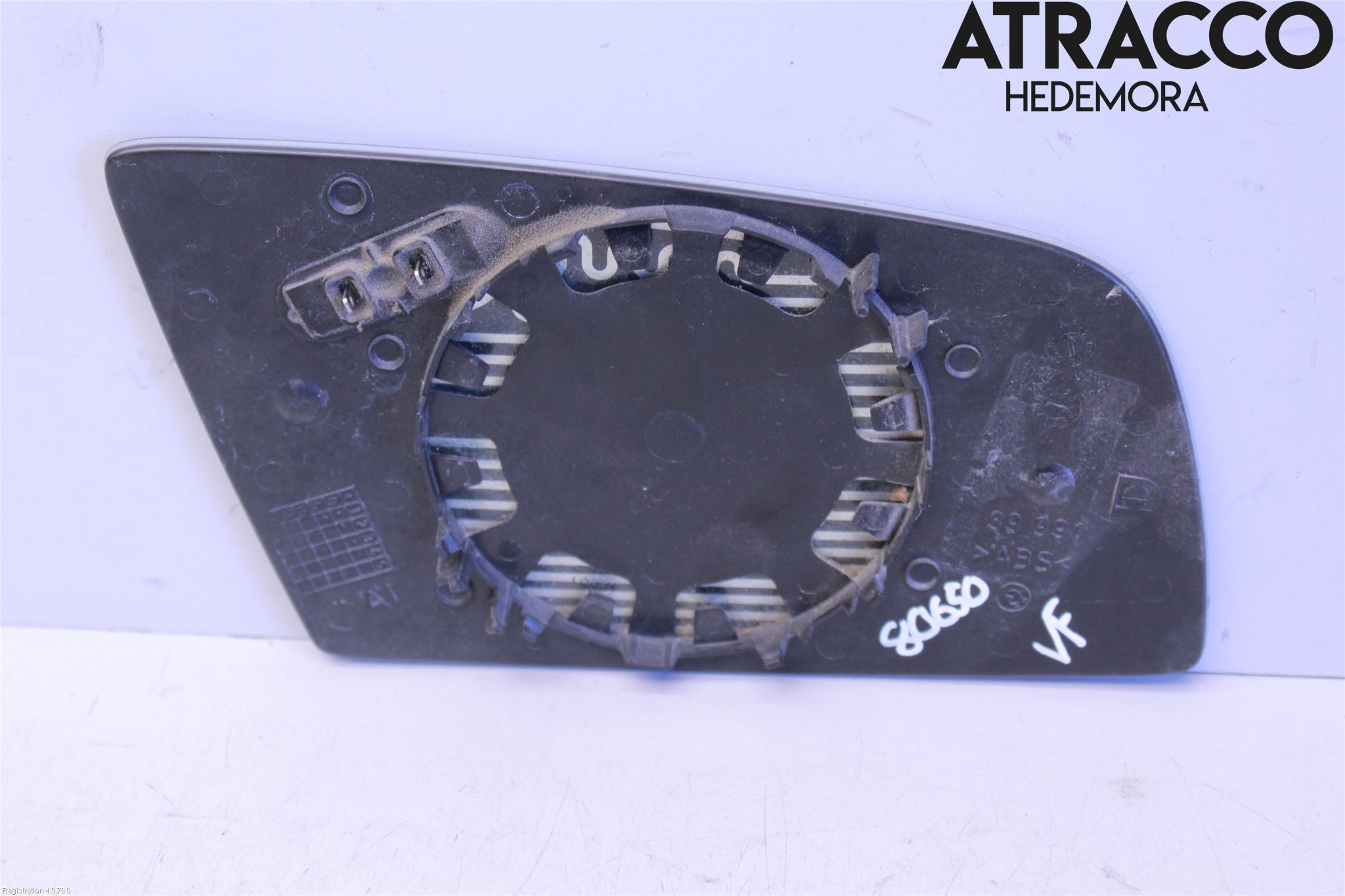 BMW 5 E60/61 Sed/Tou 02-10 Spegelglas Vä