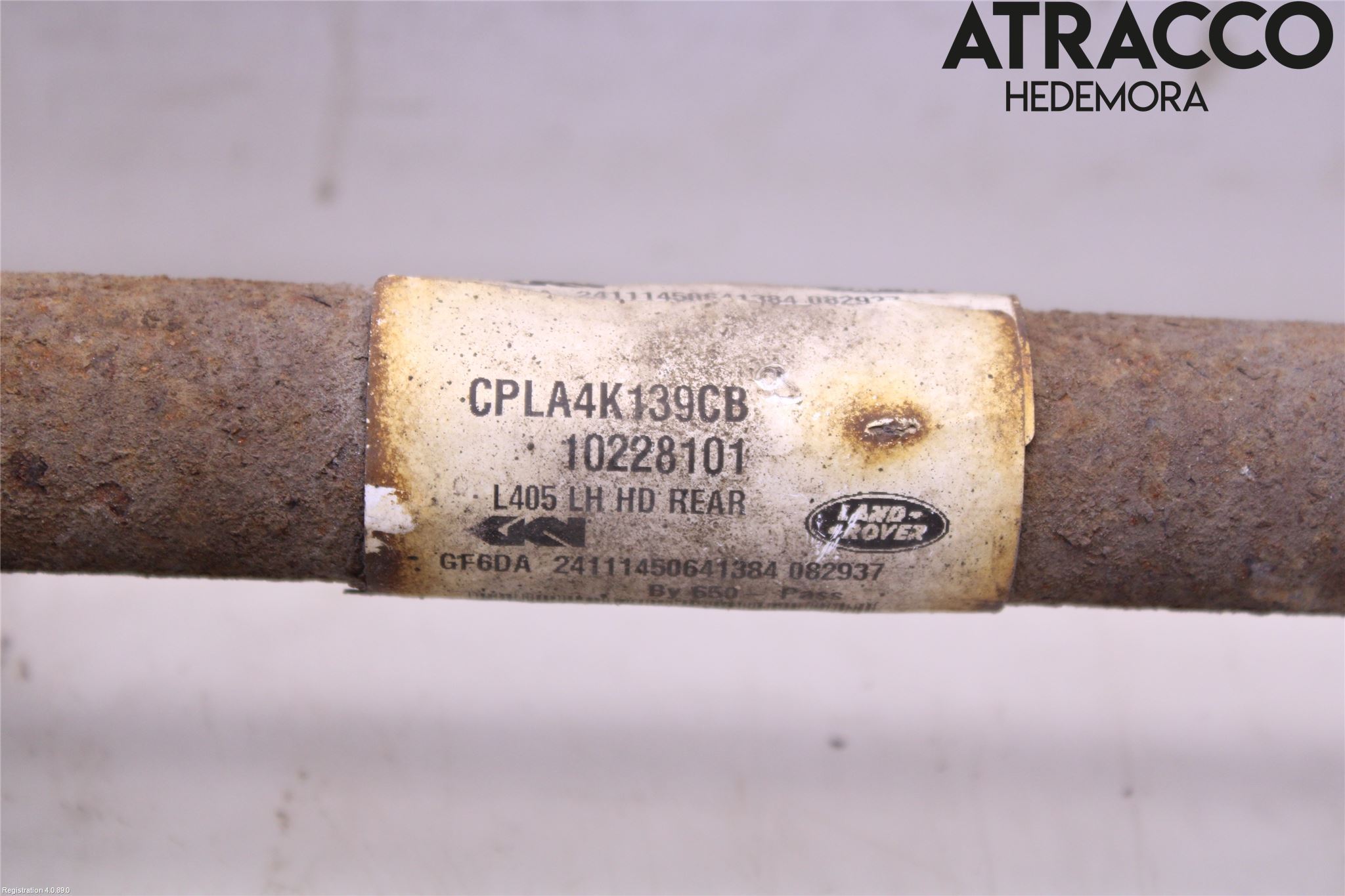 Landrover RANGE ROVER SPORT (L494) 14-22 Drivaxel Bak Vänster