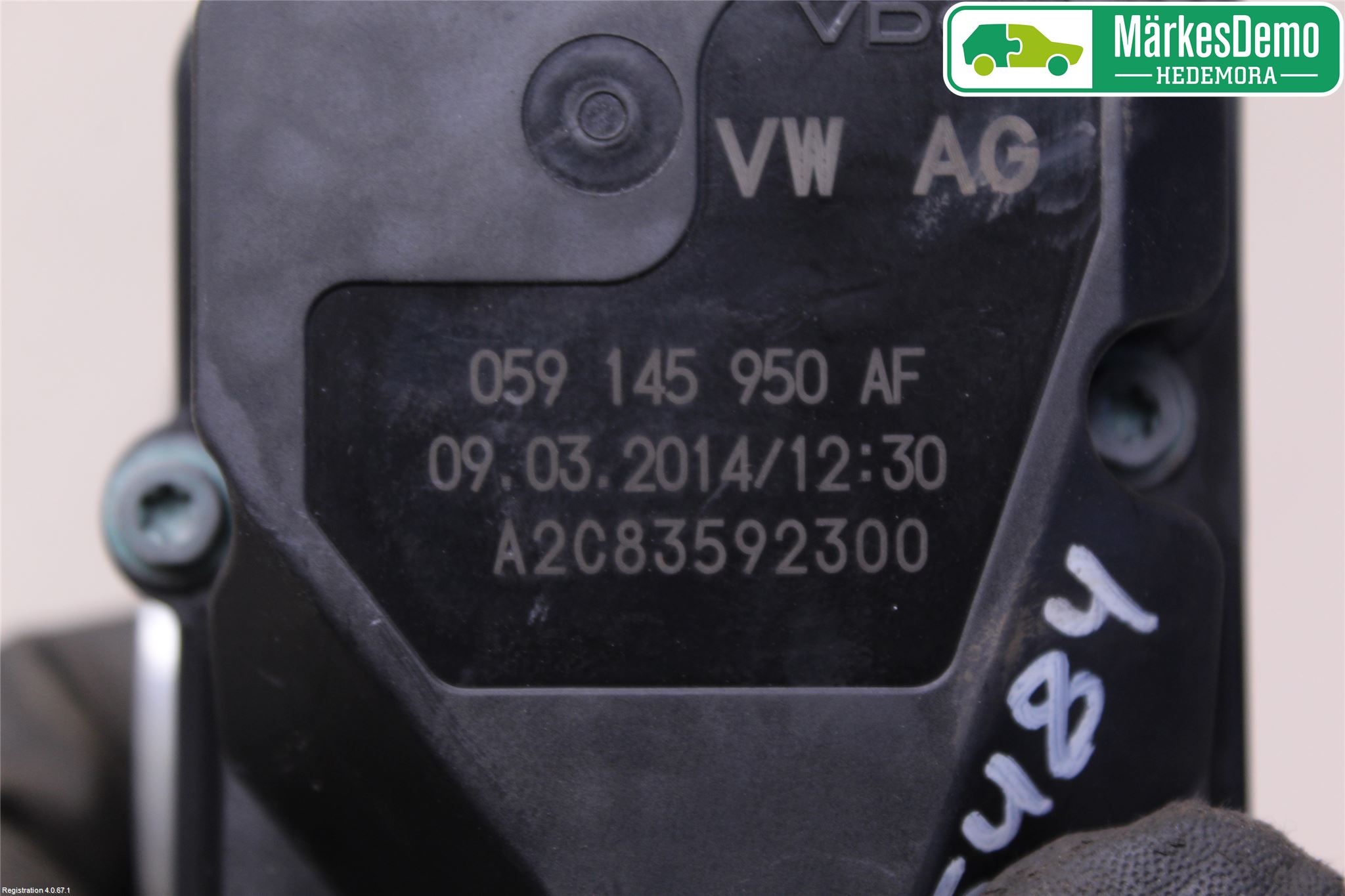 Audi A6/S6 4G 11-18 Injspjällhus