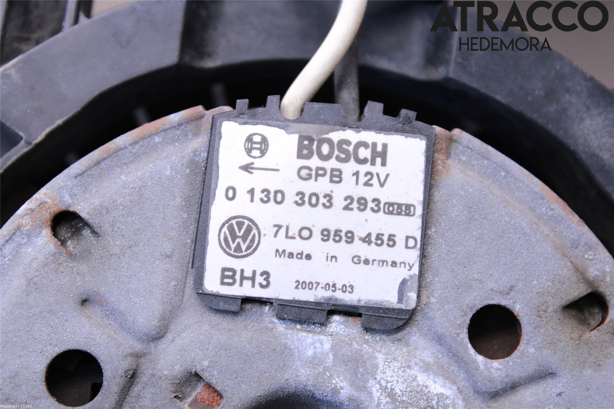 Porsche CAYENNE 03- Kylfläkt El