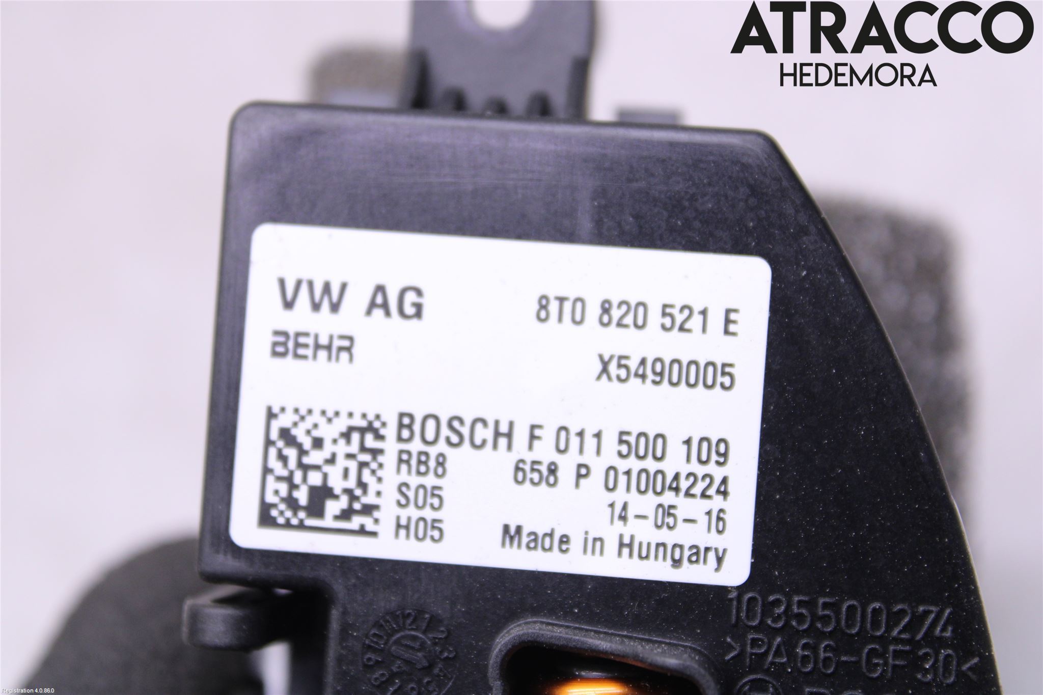 Audi A5 07-16 Värmefläktsmotstånd