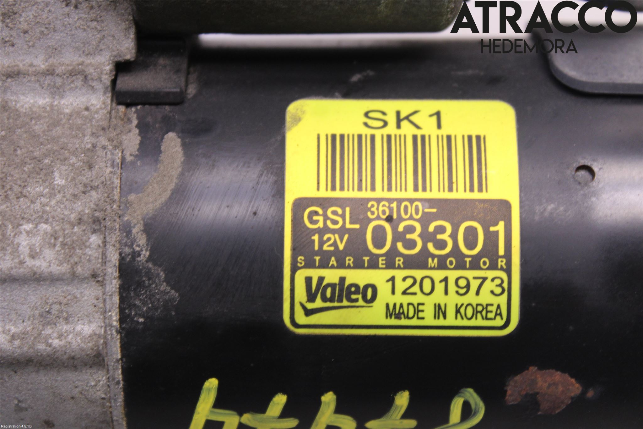 Kia RIO 12-16 Startmotor