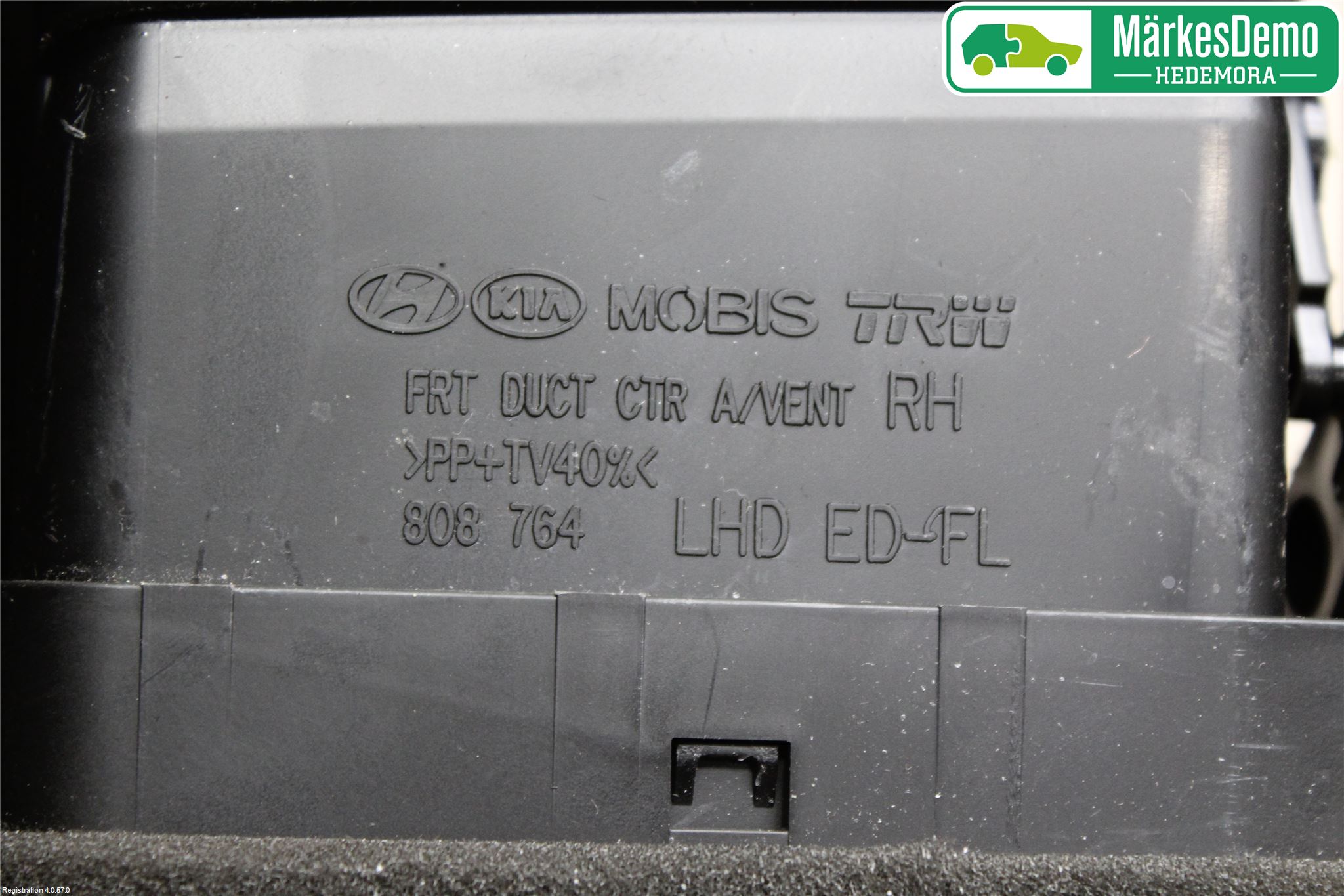 Kia CEED 06-12 Defrosterkanal-Munstycke