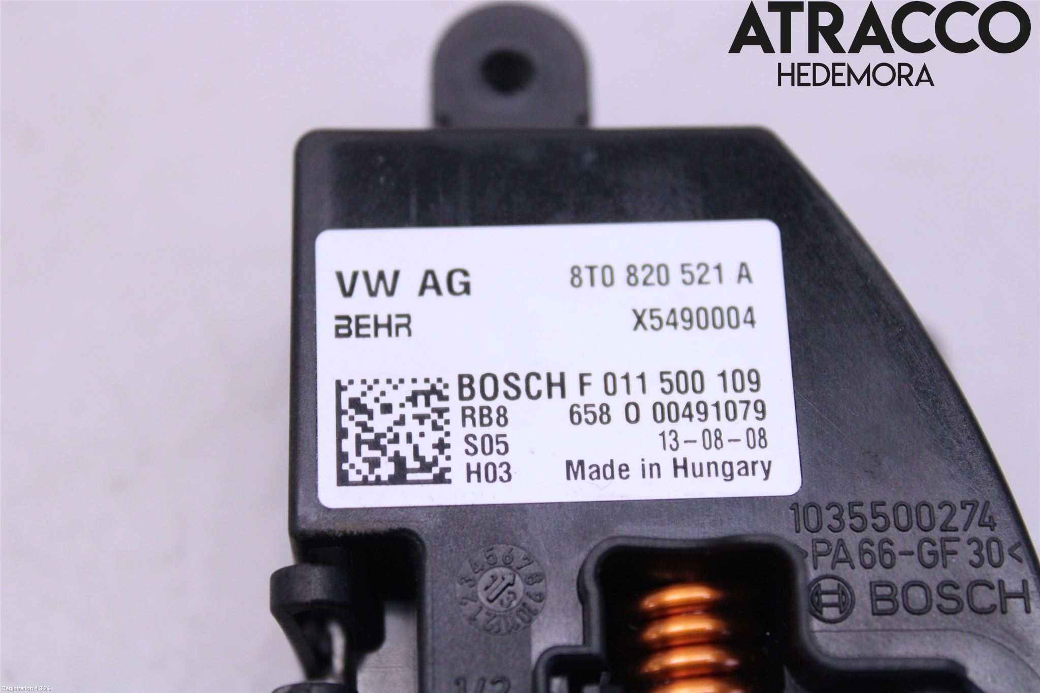 Audi A4 12-15 Värmefläktsmotstånd