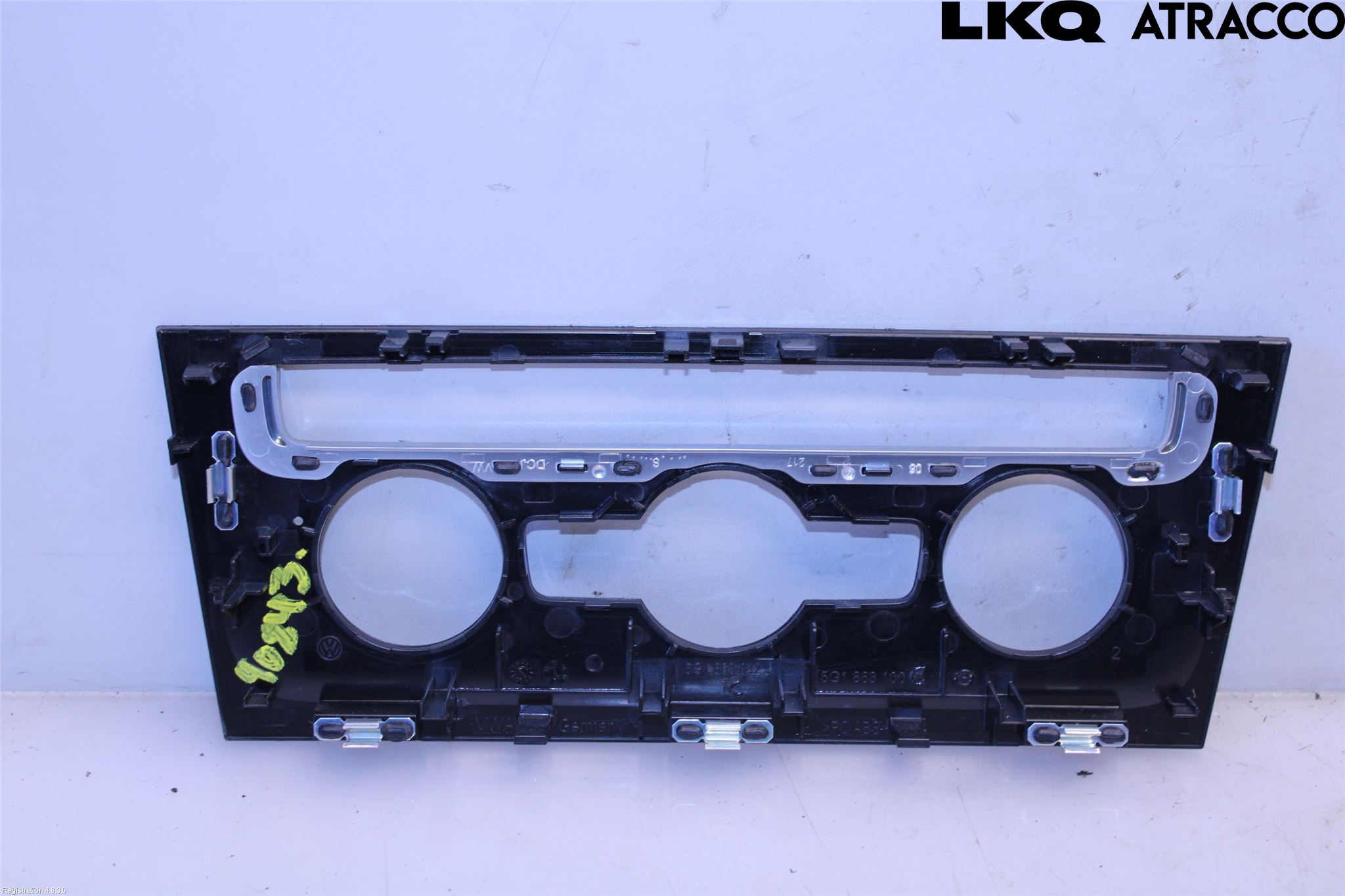 Volkswagen VW GOLF / E-GOLF VII 13-20 Instrument-Radio Sarg