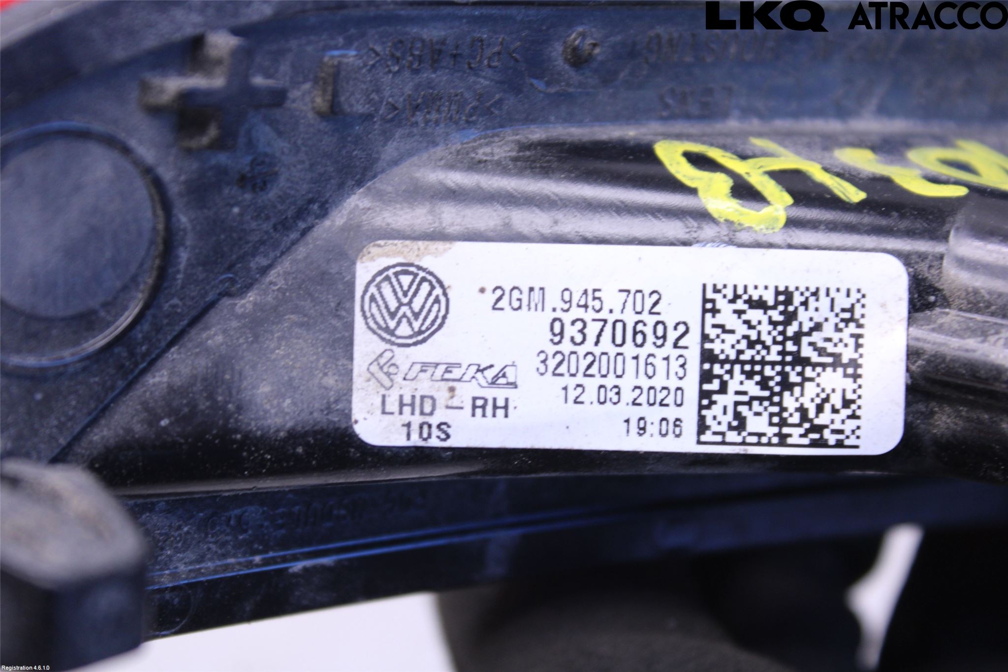 Volkswagen VW T-CROSS 19- Dimljus/Reflex Bak